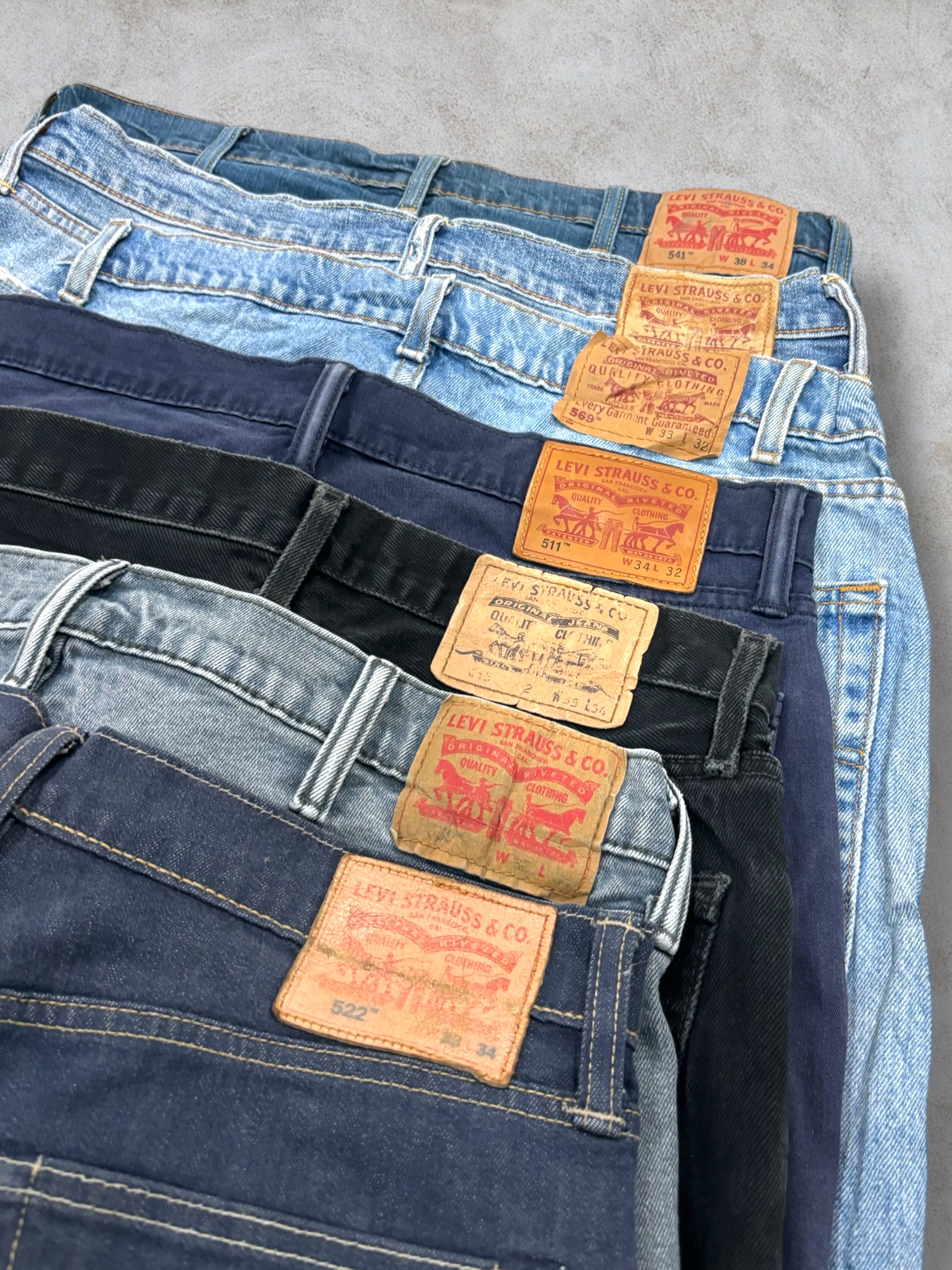 Levi's Mix Code Jeans 20 Pcs (E-46)