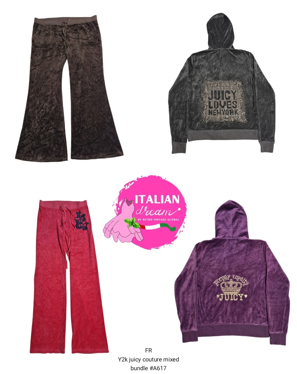Y2K juicy couture mixed bundle