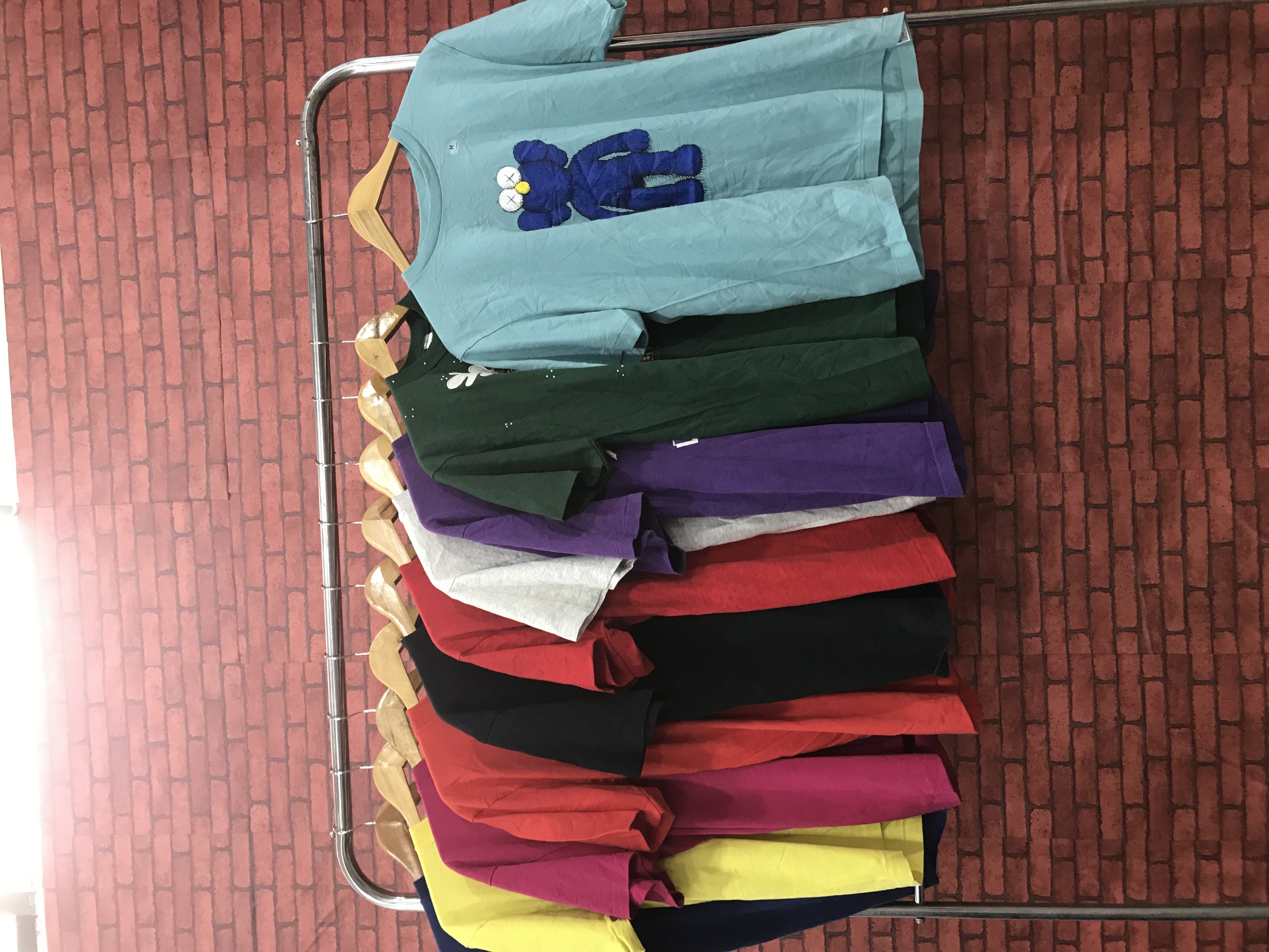 Camisetas de una costura 10 pcs