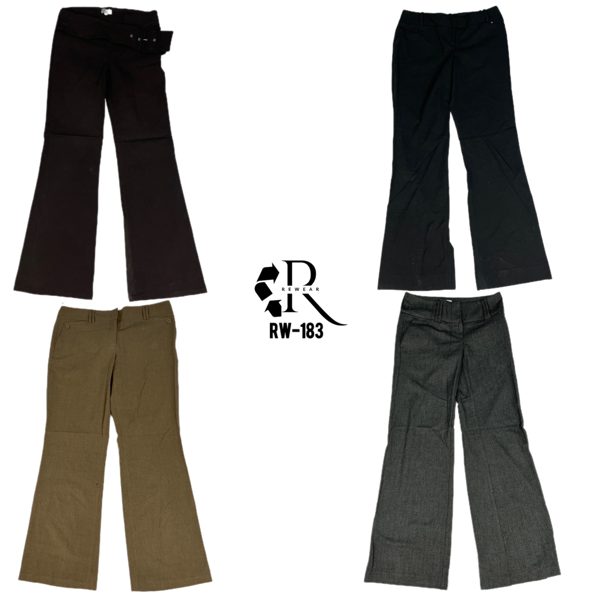 Y2K Floral Office Pants