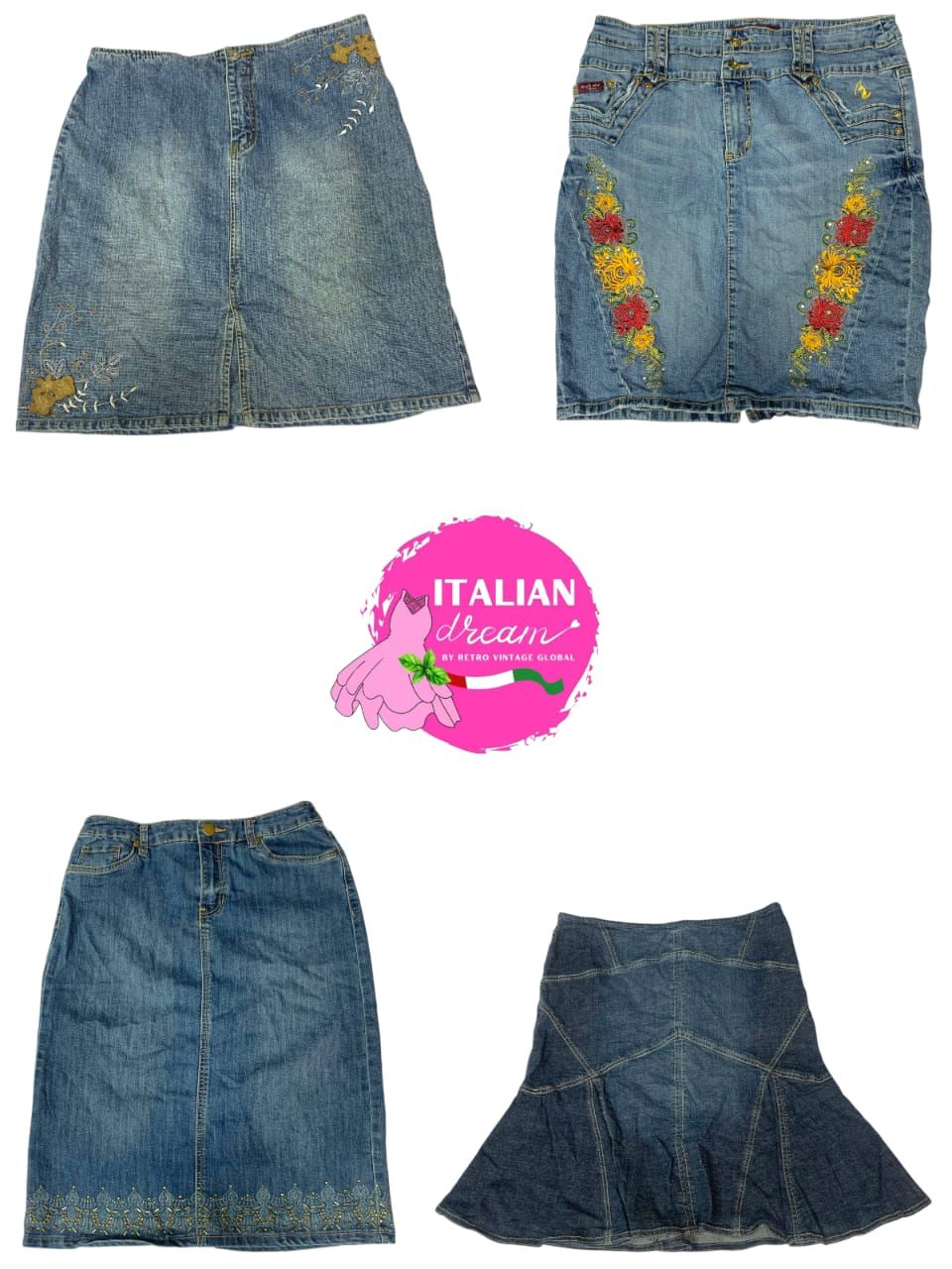 Y2k Denim Skirts