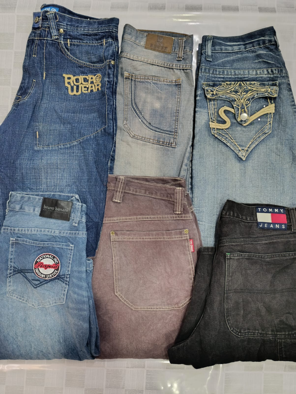R66 Men brandend Baggy Shorts-13