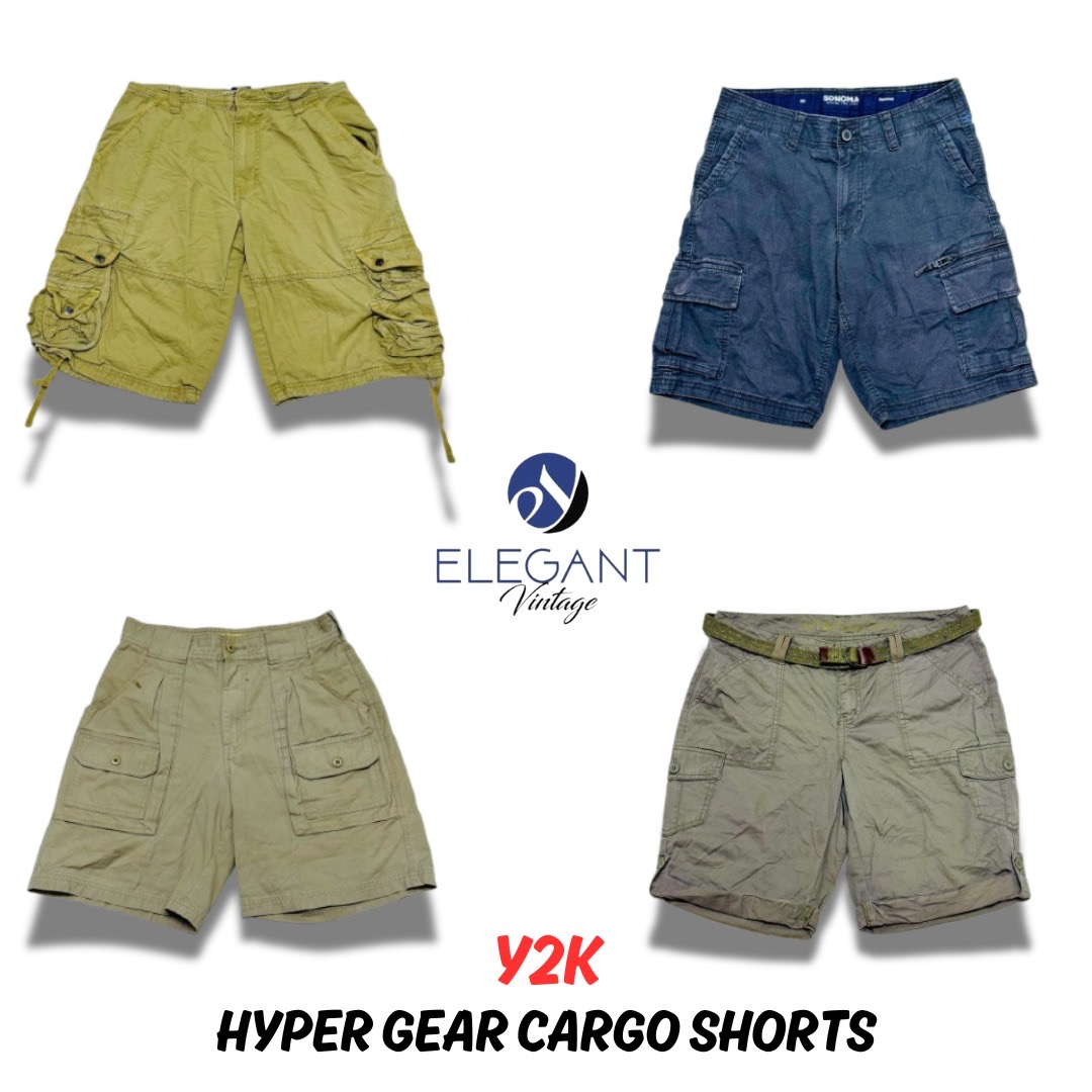 Y2K Hyper Gear Cargo Shorts - 11 pieces - EV0353