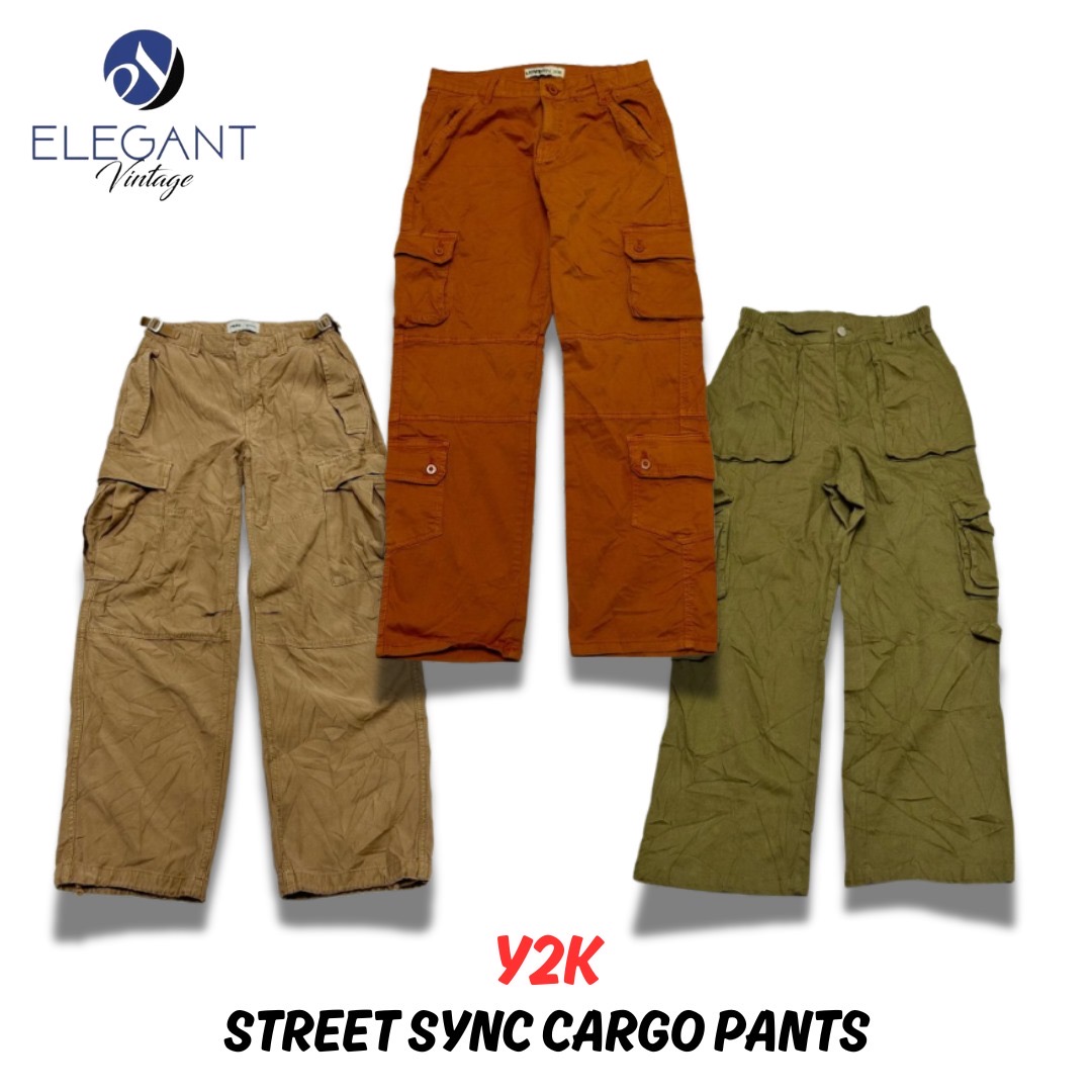 Y2K Street Sync Cargo Pants - 11 pieces - EV0354