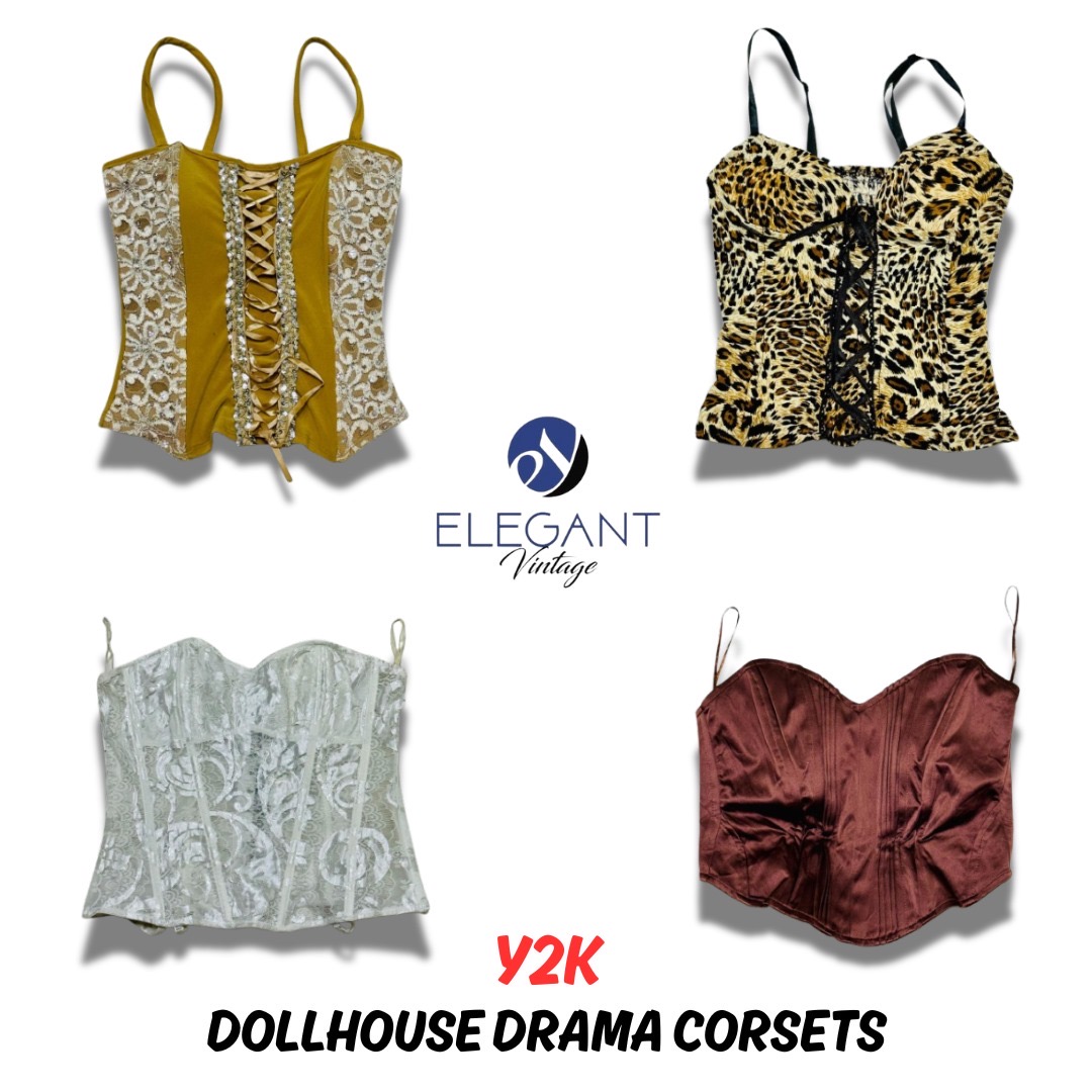 Y2K Dollhouse Drama Corsets - 09 pieces - EV0357