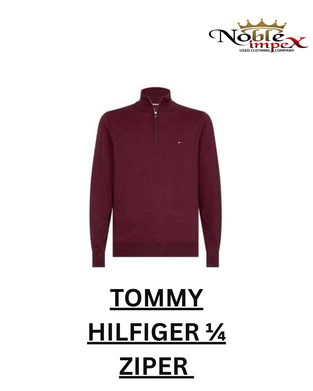 Tommy Hilfiger 1/4 Zip 14Pcs (NI-5-57)