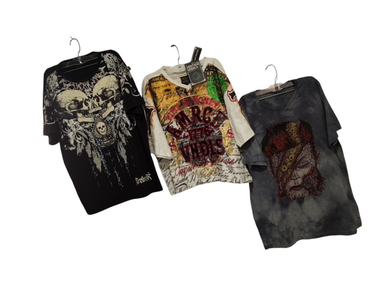 Camisetas masculinas estampadas - 7 peças - 15/5/25