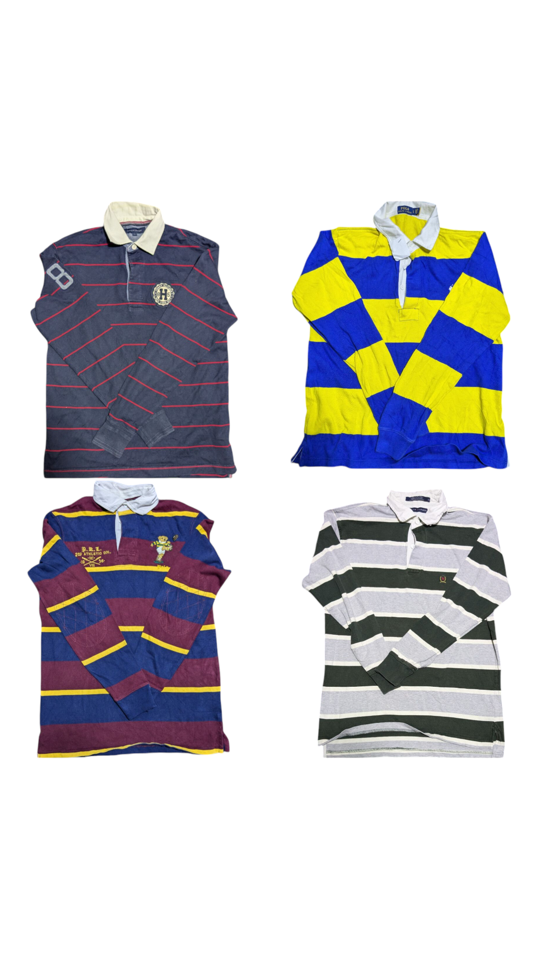 Mix Brand Rugby Shirts 12 Pices /10