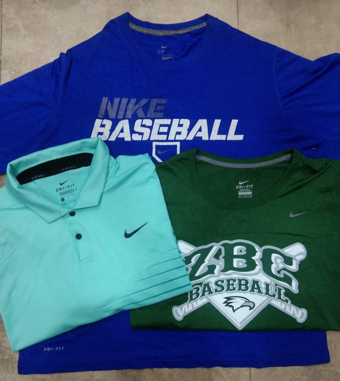 ZH0030 camisetas esportivas Nike - 20 peças