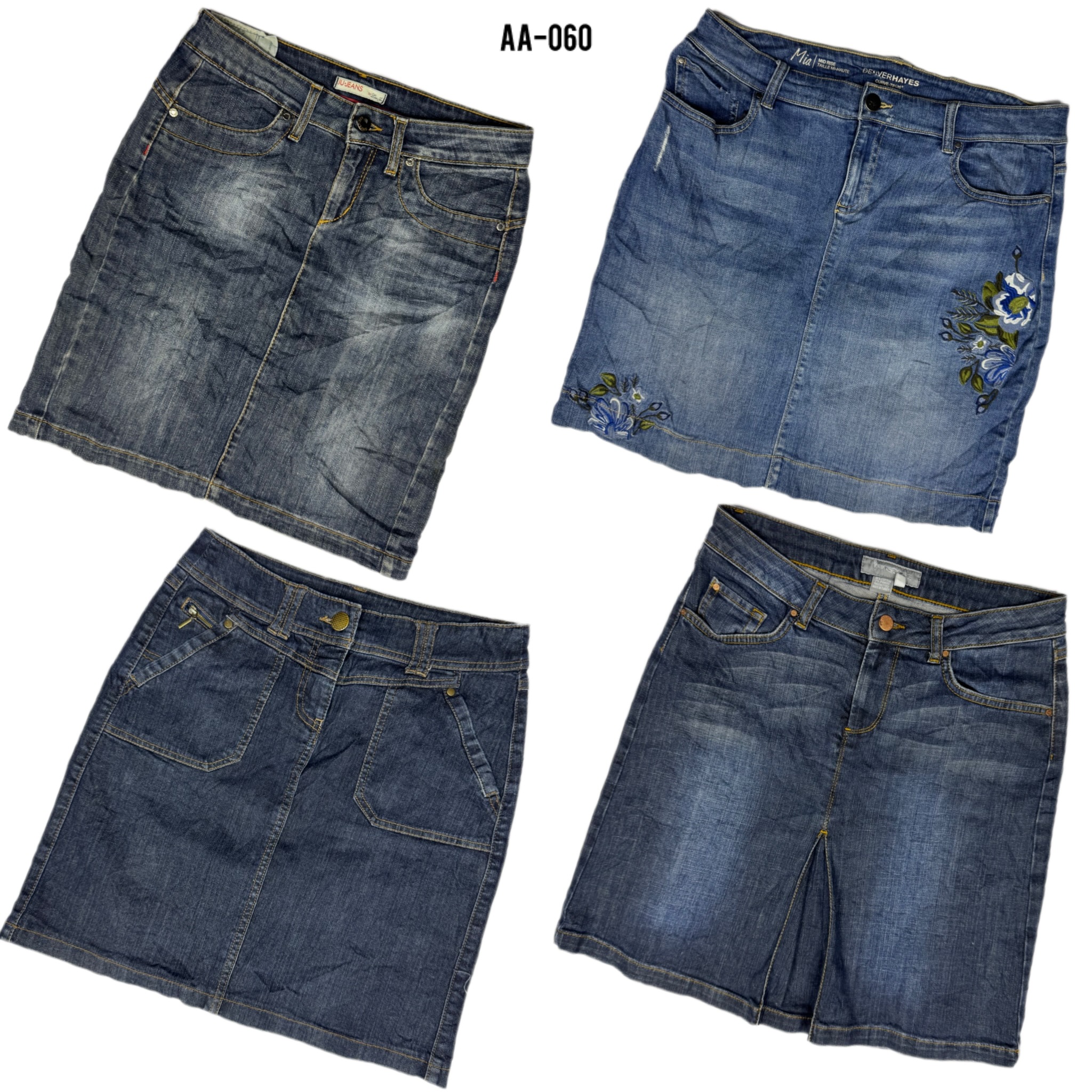 Gonne Midi in Denim Y2K IT Girl (AA-060)