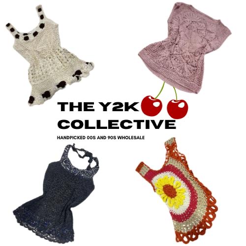00s European Festival Crochet Tops Mix (TEC27)