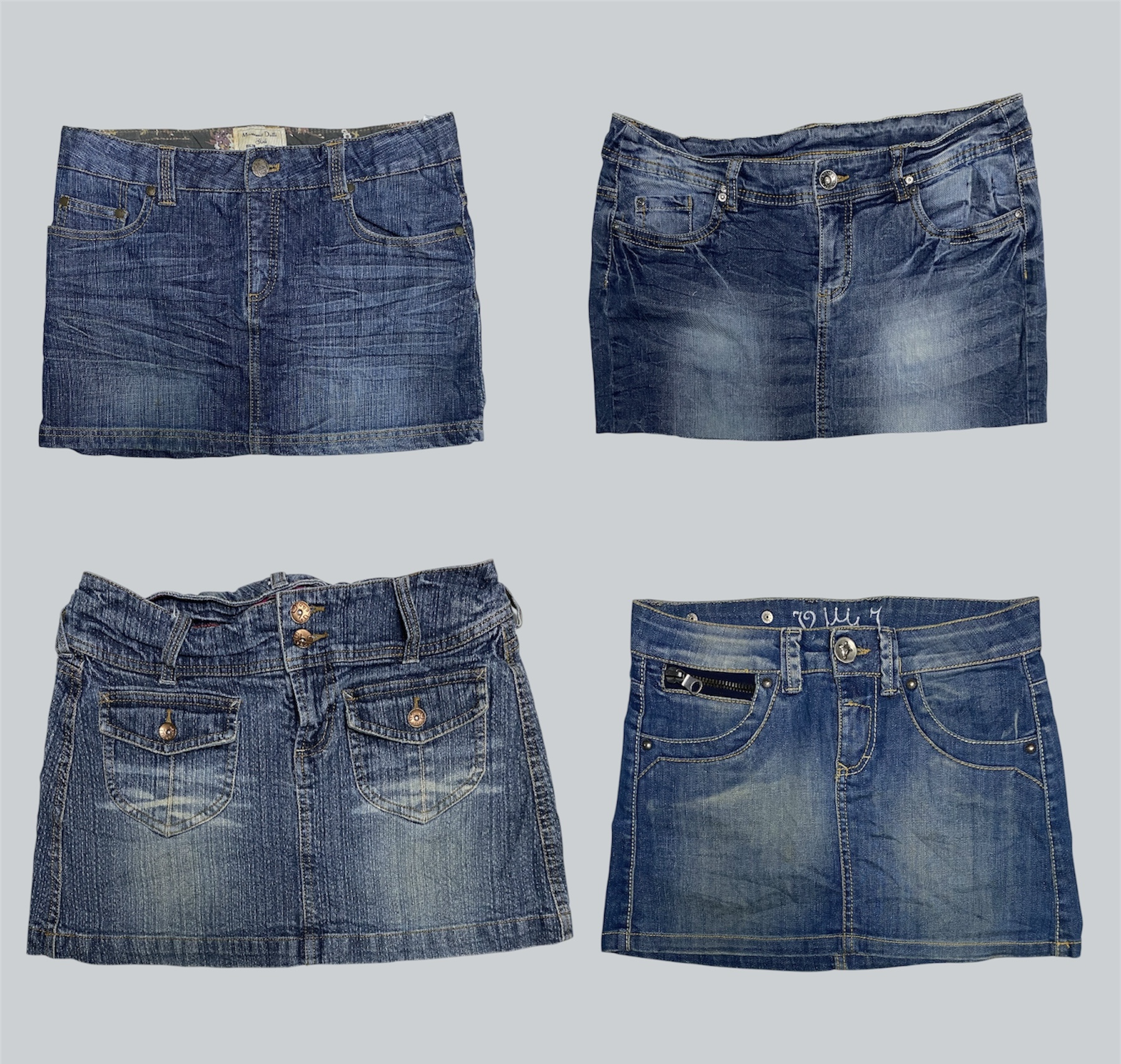 Jupes en denim mini Y2K (TS:560)