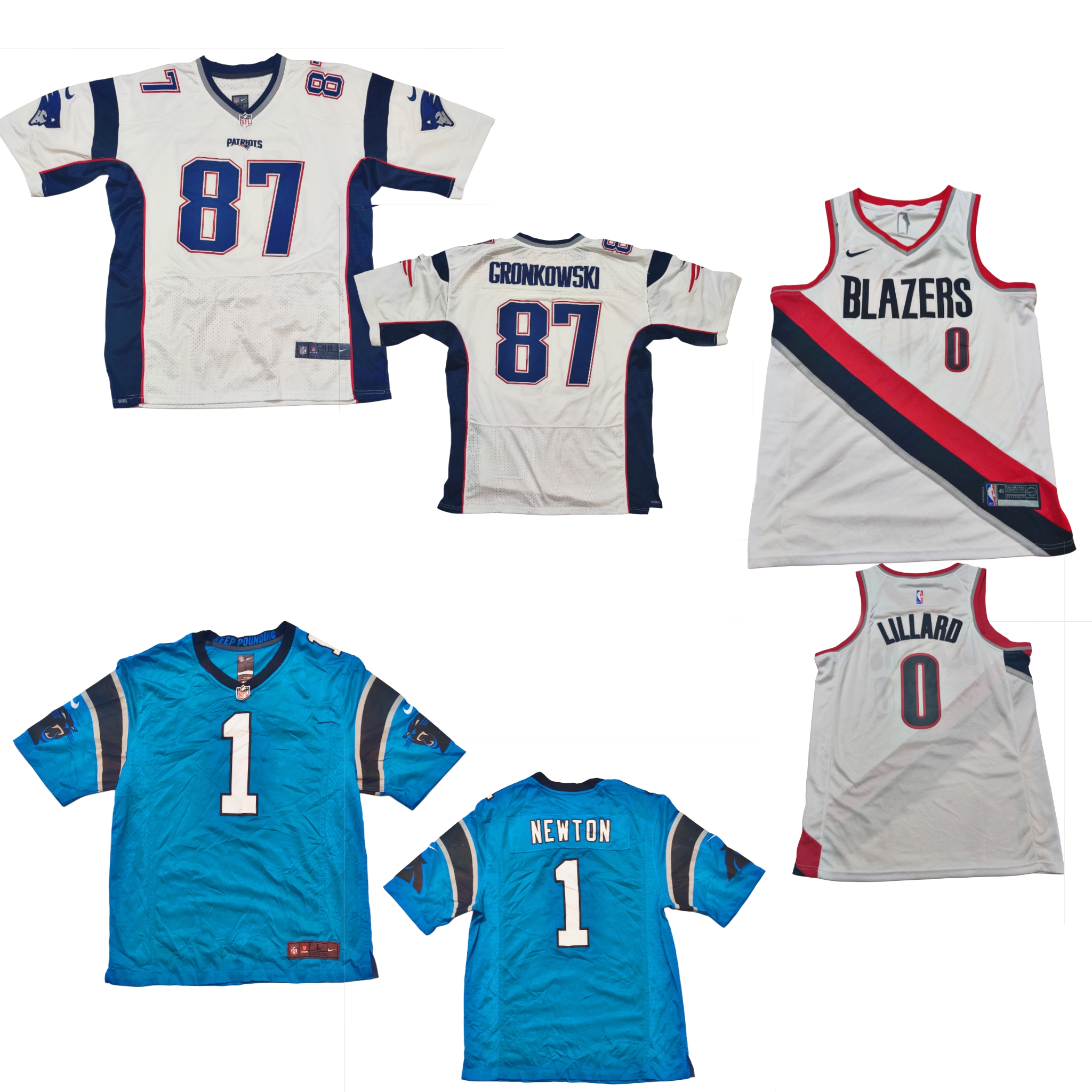 NFL NHL NBA JERSEYS