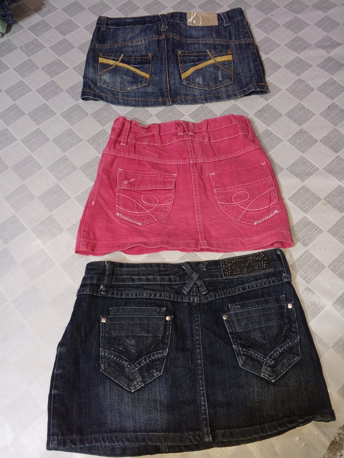 ROSSA MISS AND OTHER MIX BRANDS MINI SKIRTS (MR543)