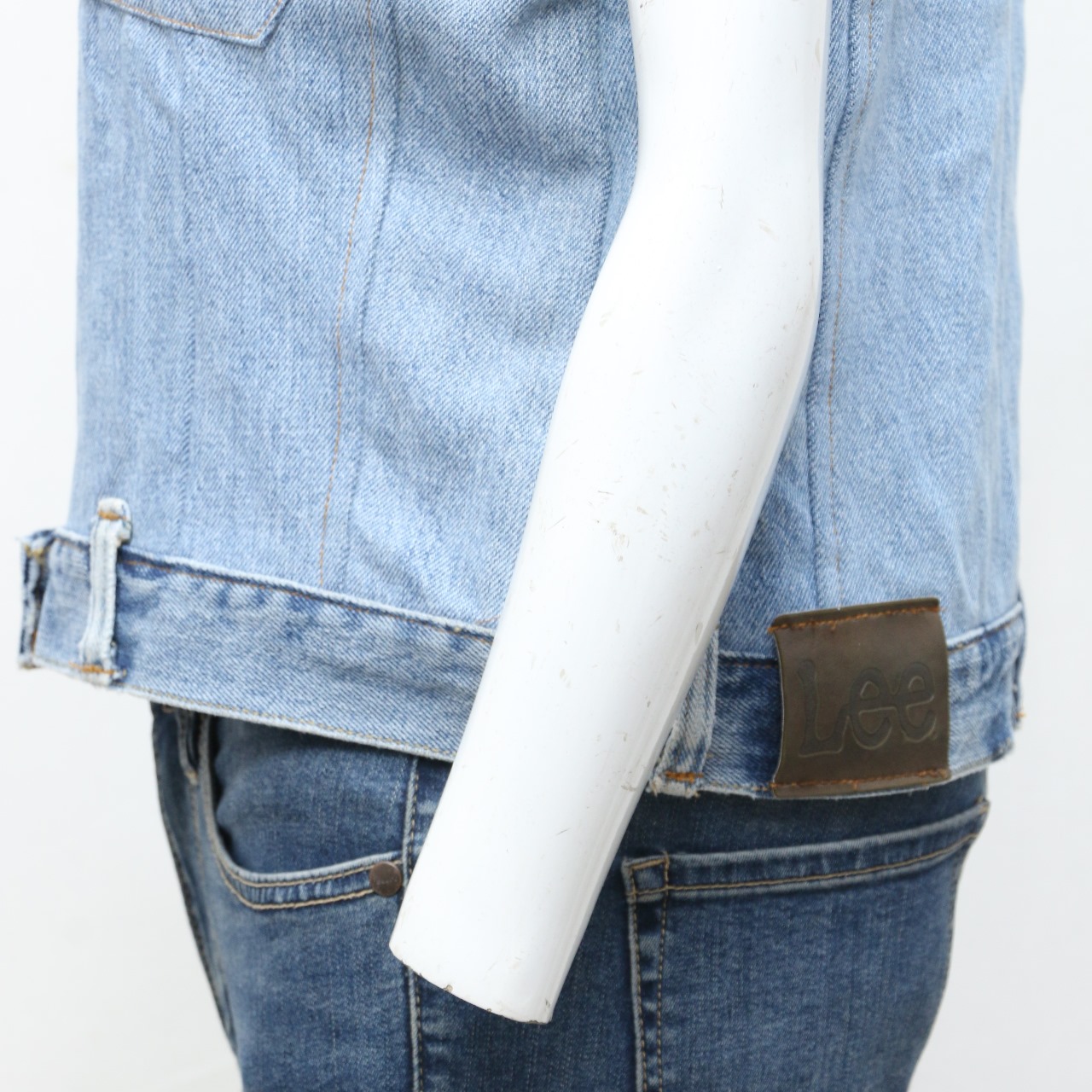 CV0040 Gilet in denim da riprocessare - 20 pezzi