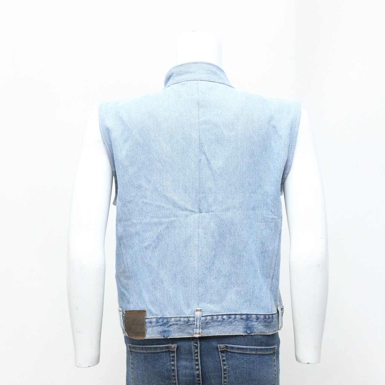 CV0040 Gilet in denim da riprocessare - 20 pezzi