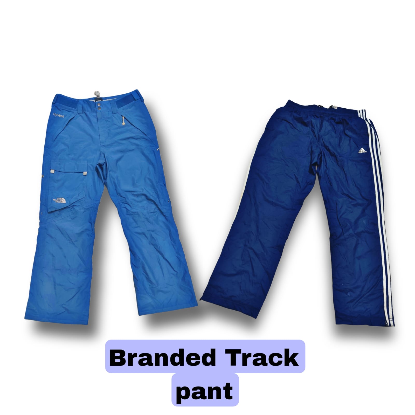 Branded track pants