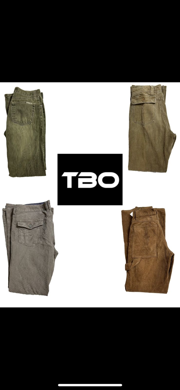 Y2k ladies corduroy pant