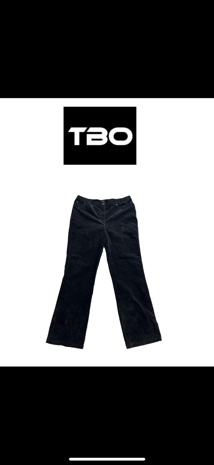 Y2k ladies corduroy pant