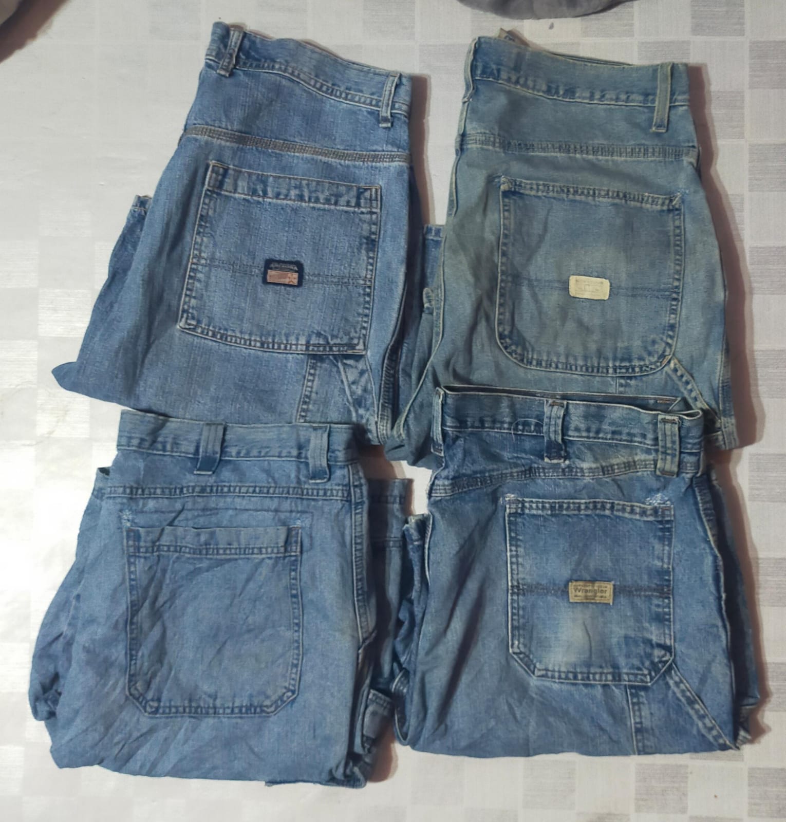 WORK WEAR CARPENTER , WRANGLER AND OTHER MIX BRANDS SHORTS (ID 1043)