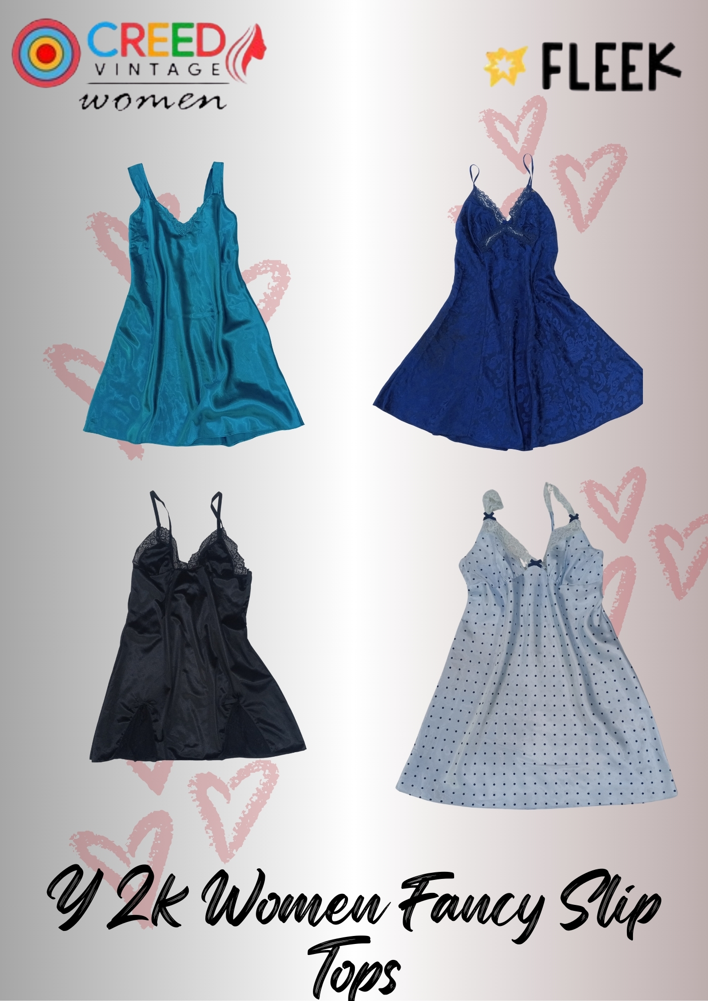 IQ0010 Y2k Blusas Elegantes para Mulheres - 12 Peças