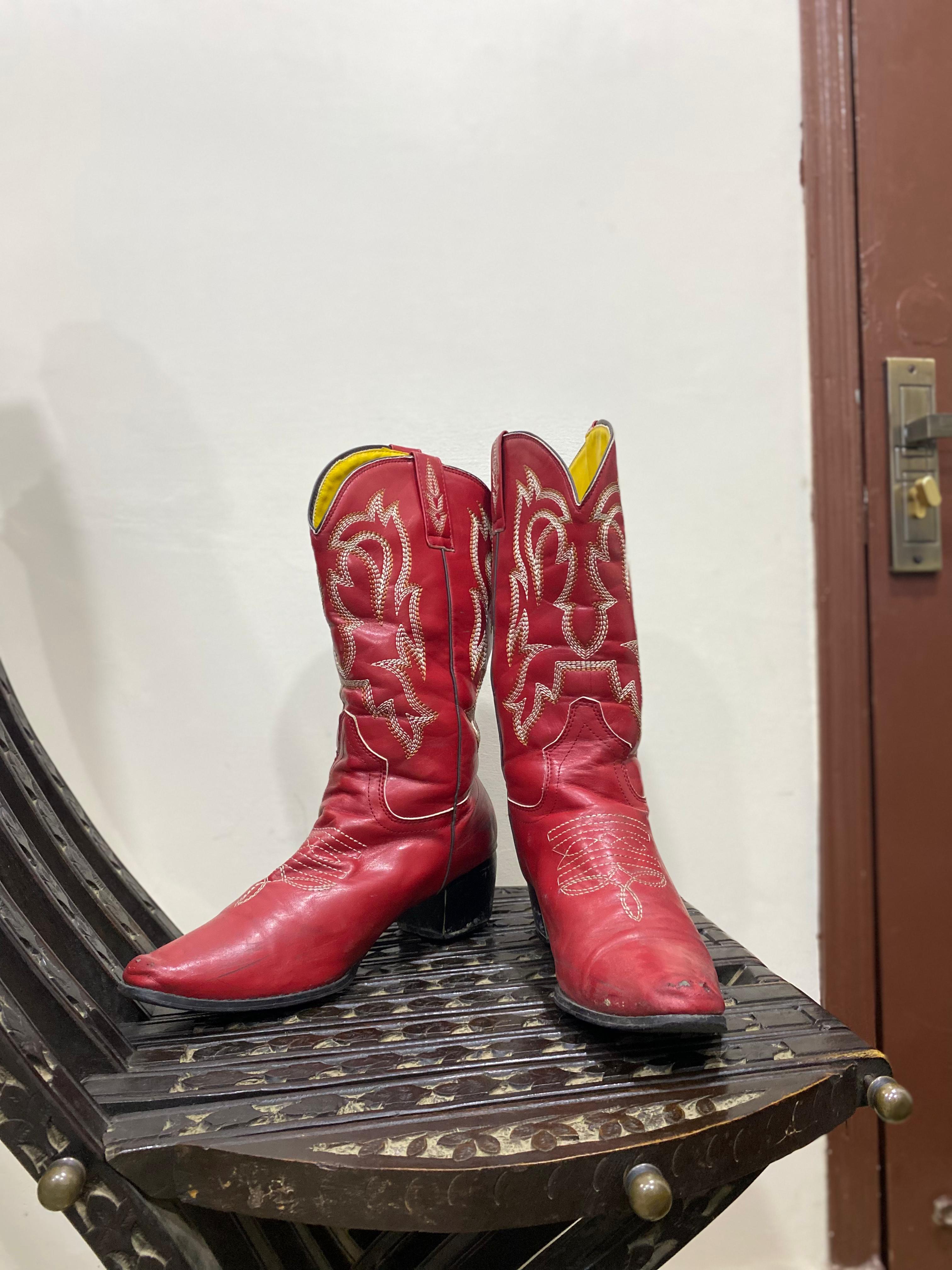 markierte Cowboy-Stiefel
