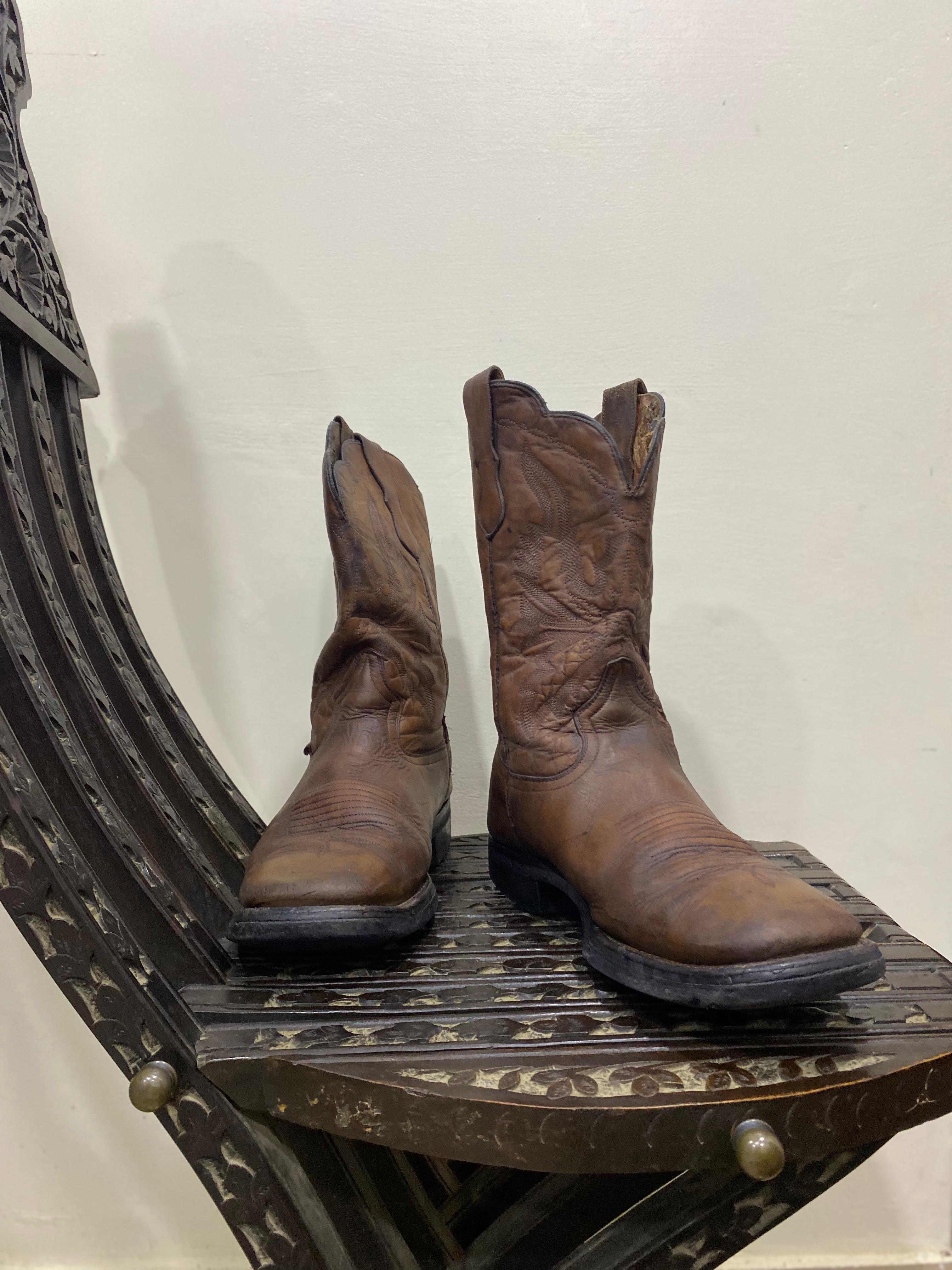 markierte Cowboy-Stiefel