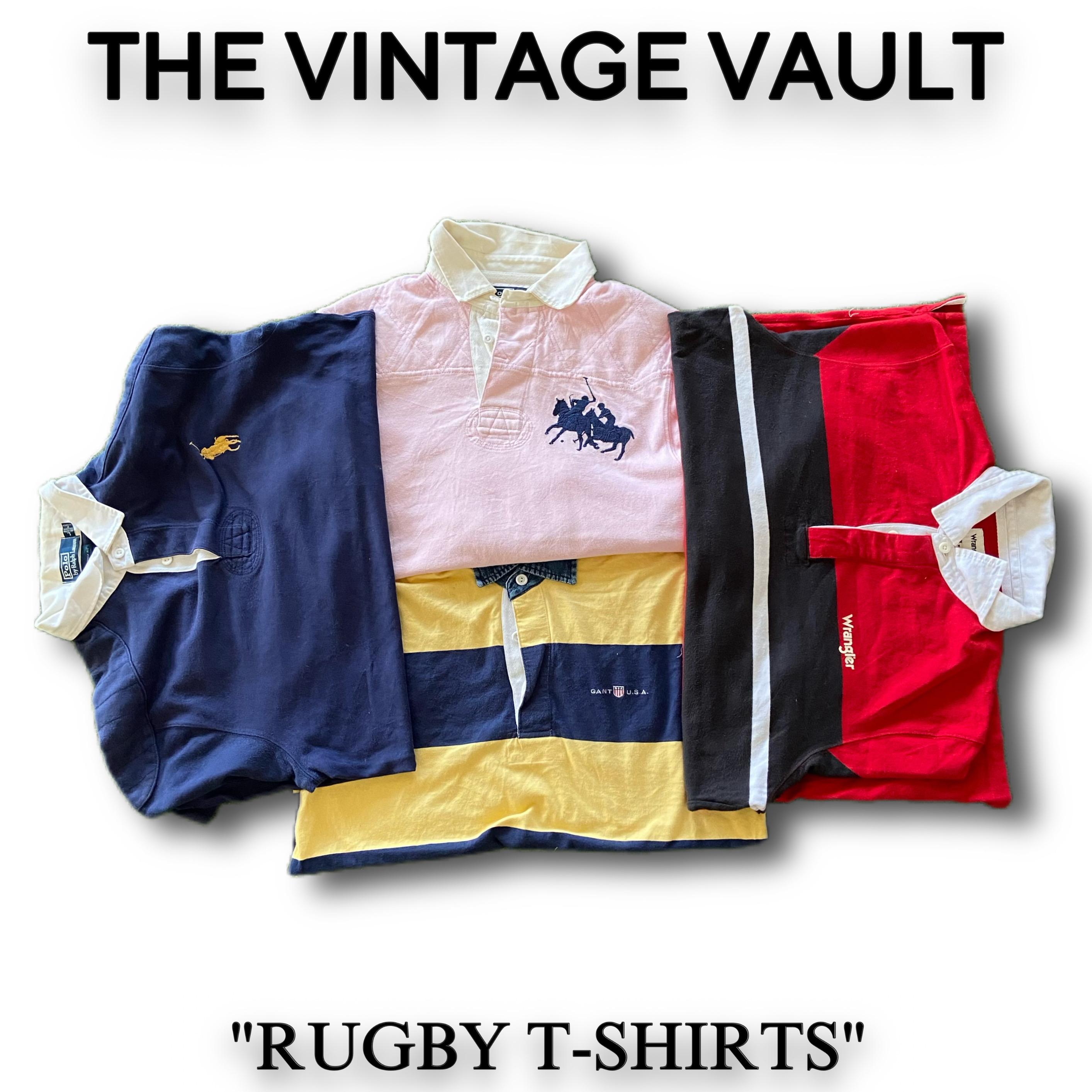 Marken-Rugby-T-Shirts einschließlich Polo Ralph Lauren, Tommy und anderer - 25 Stück