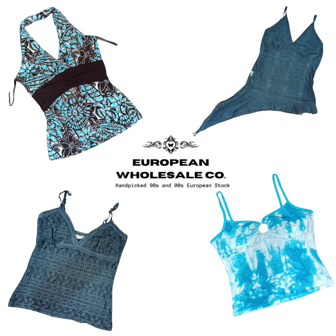 Y2K Europäische Cami Tops Mix (EWC58)