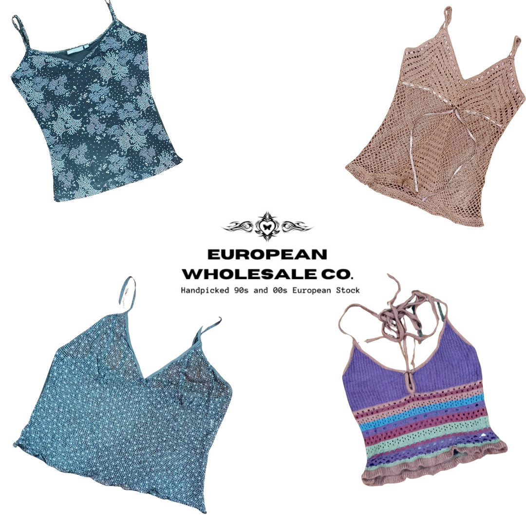Y2K Europäische Cami Tops Mix (EWC59)