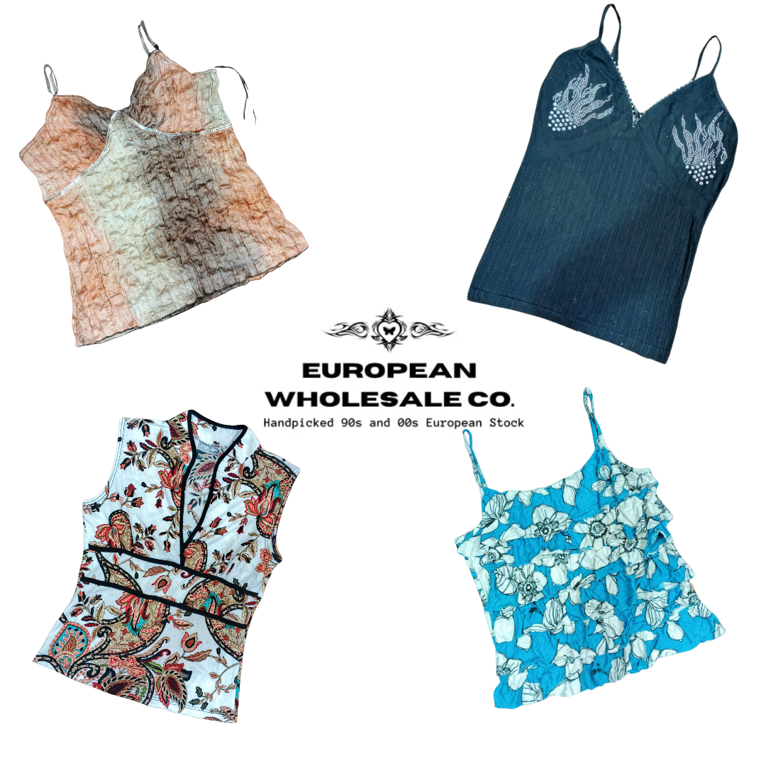 Y2K Europäische Cami Tops Mix (EWC62)