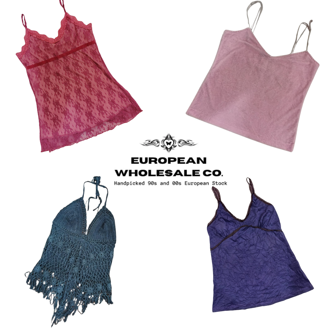 Y2K Europäische Cami Tops Mix (EWC63)