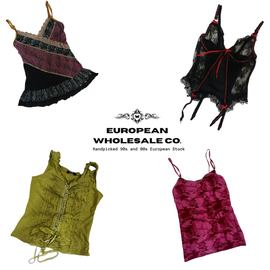 Y2K European Cami Tops Mix (EWC66)
