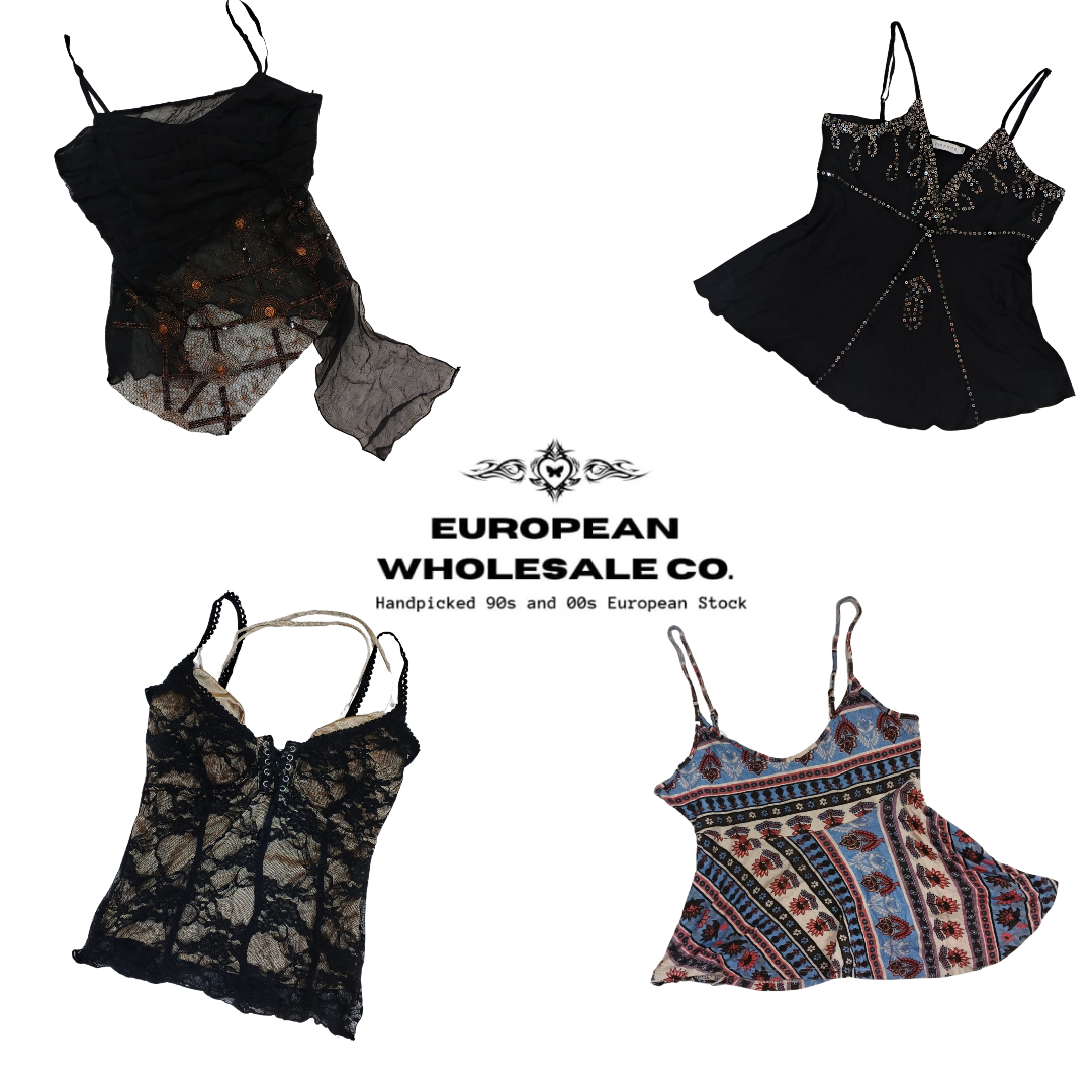 Y2K Europäische Cami Tops Mix (EWC67)