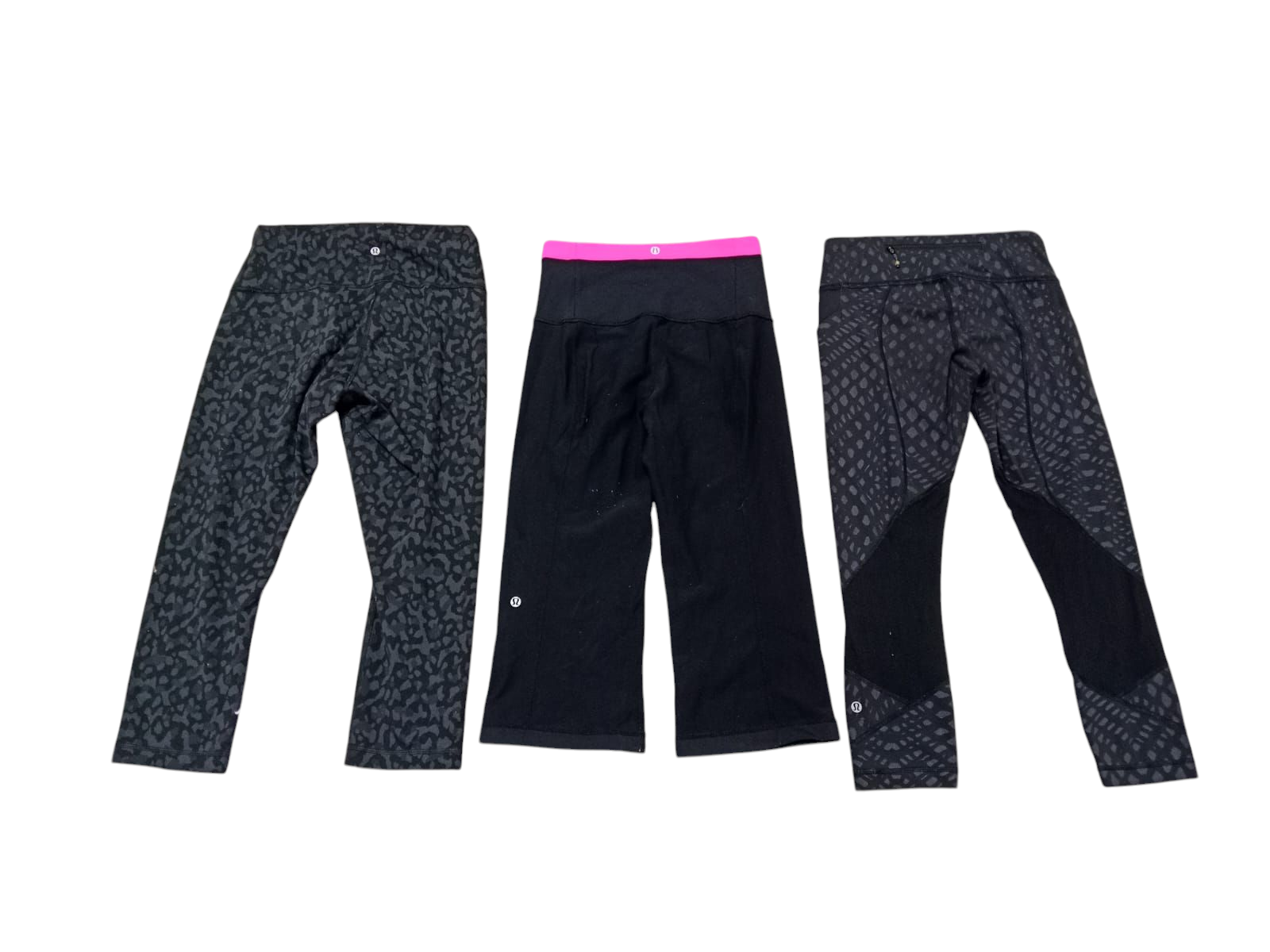 Lululemon black capri/Leggings -23pcs -17/5/25