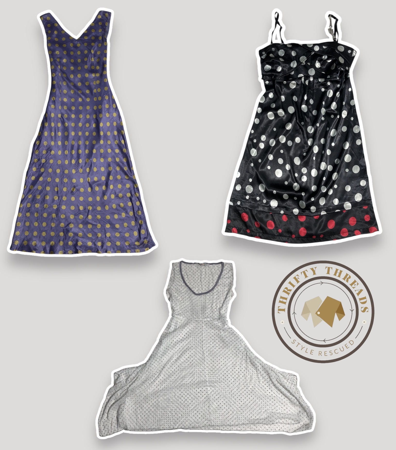 Polka Party x Y2K Dresses S-1089