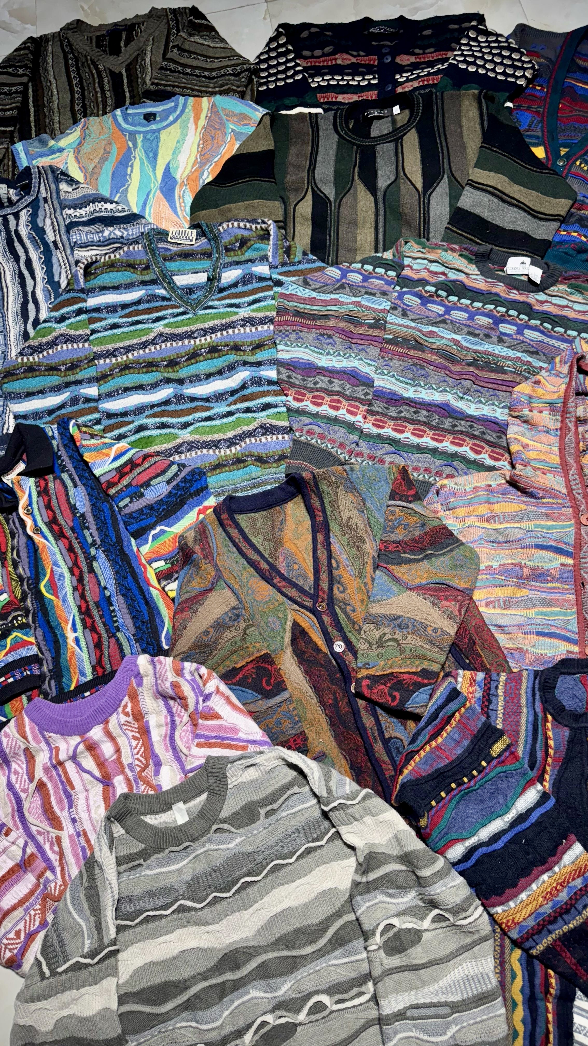 Coogi-Style Sweaters