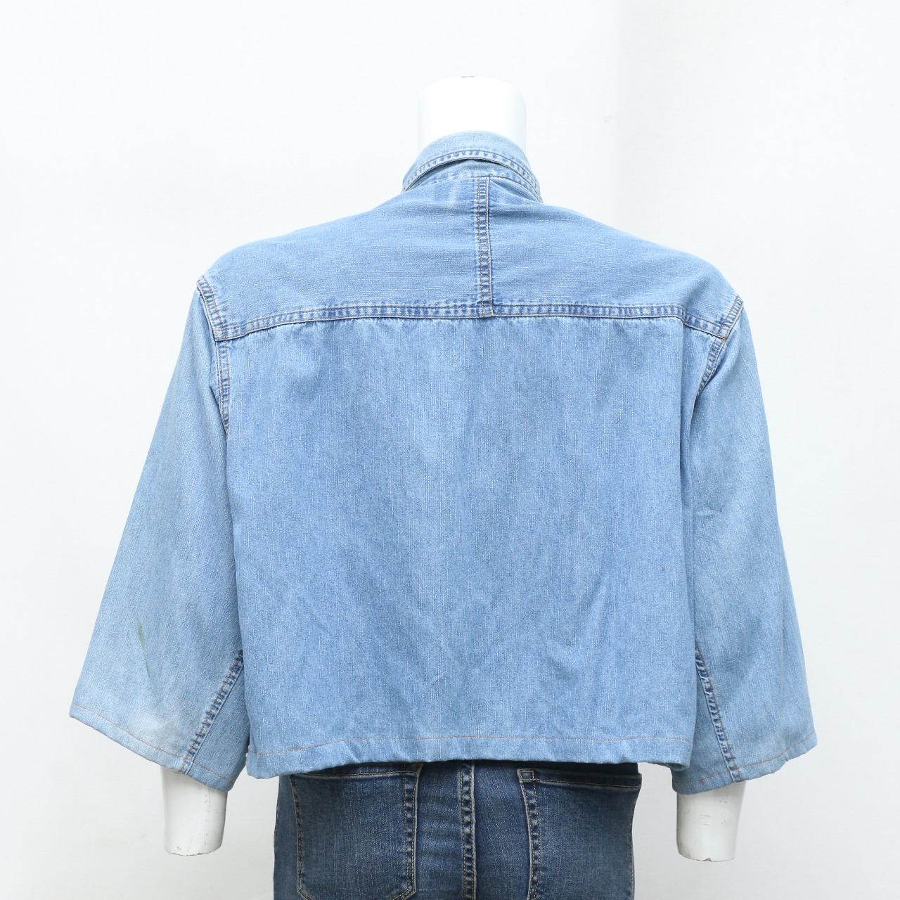 CV0073 Camisas de Denim Rework Cropped - 20 Peças