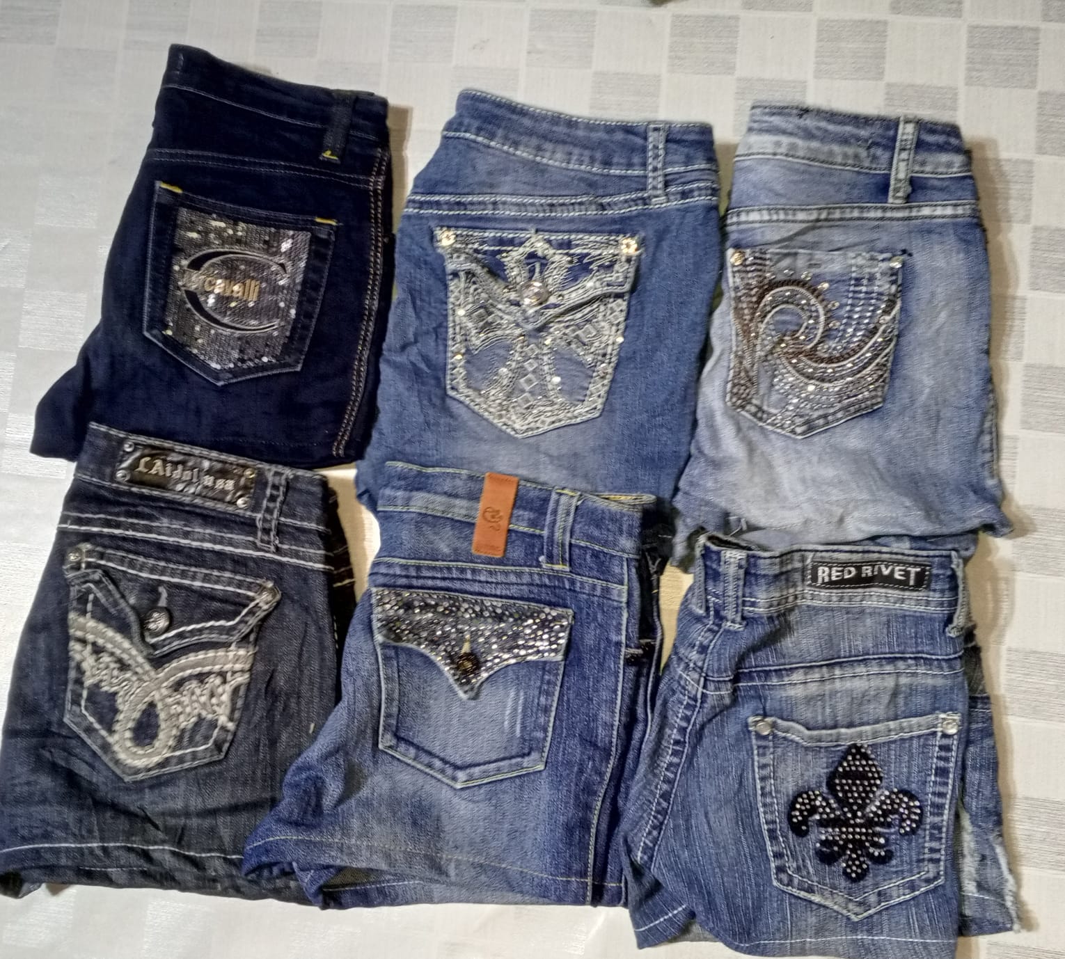 NINE WEST, L. A. IDOL USA, AND OTHER MIX BRANDS MINI SHORTS (ID 1053)