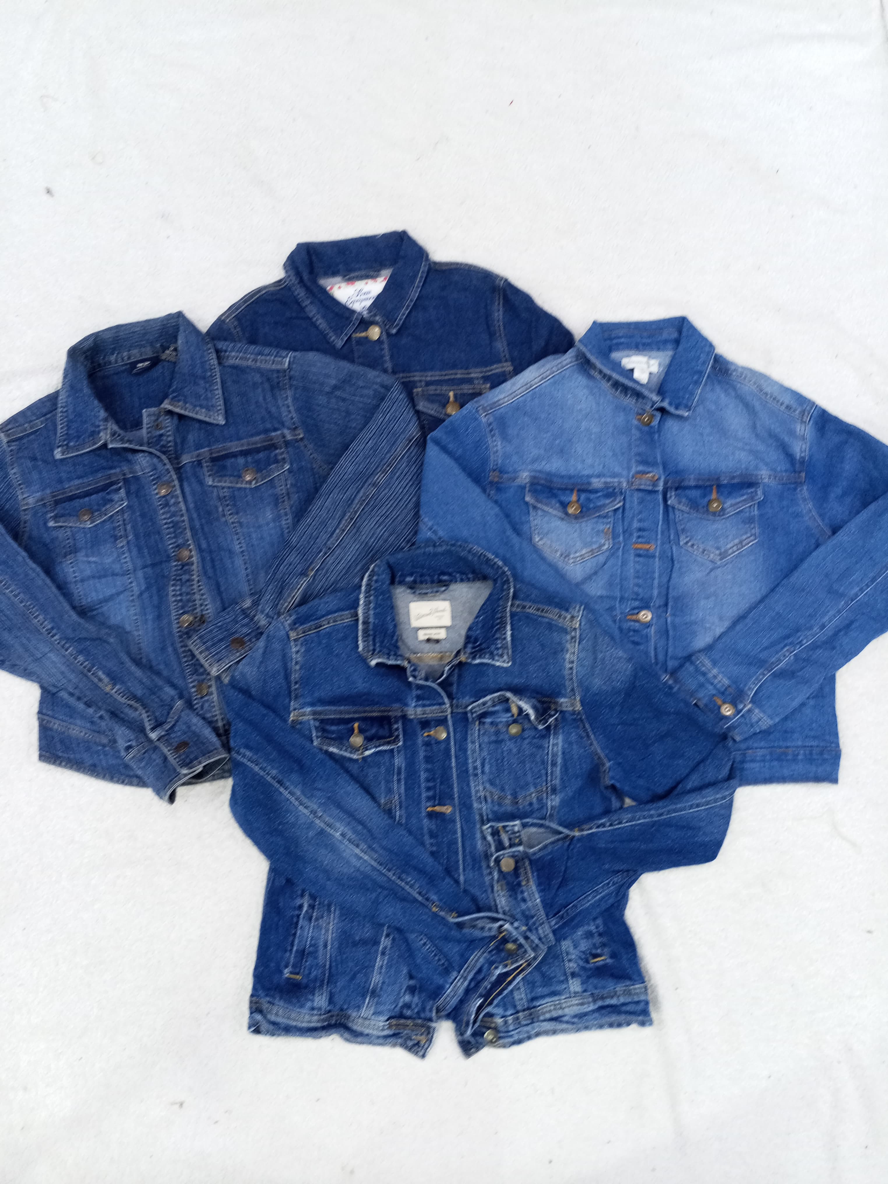 IQ0026 Giacche di Jeans Retro Y2k - 10 Pezzi