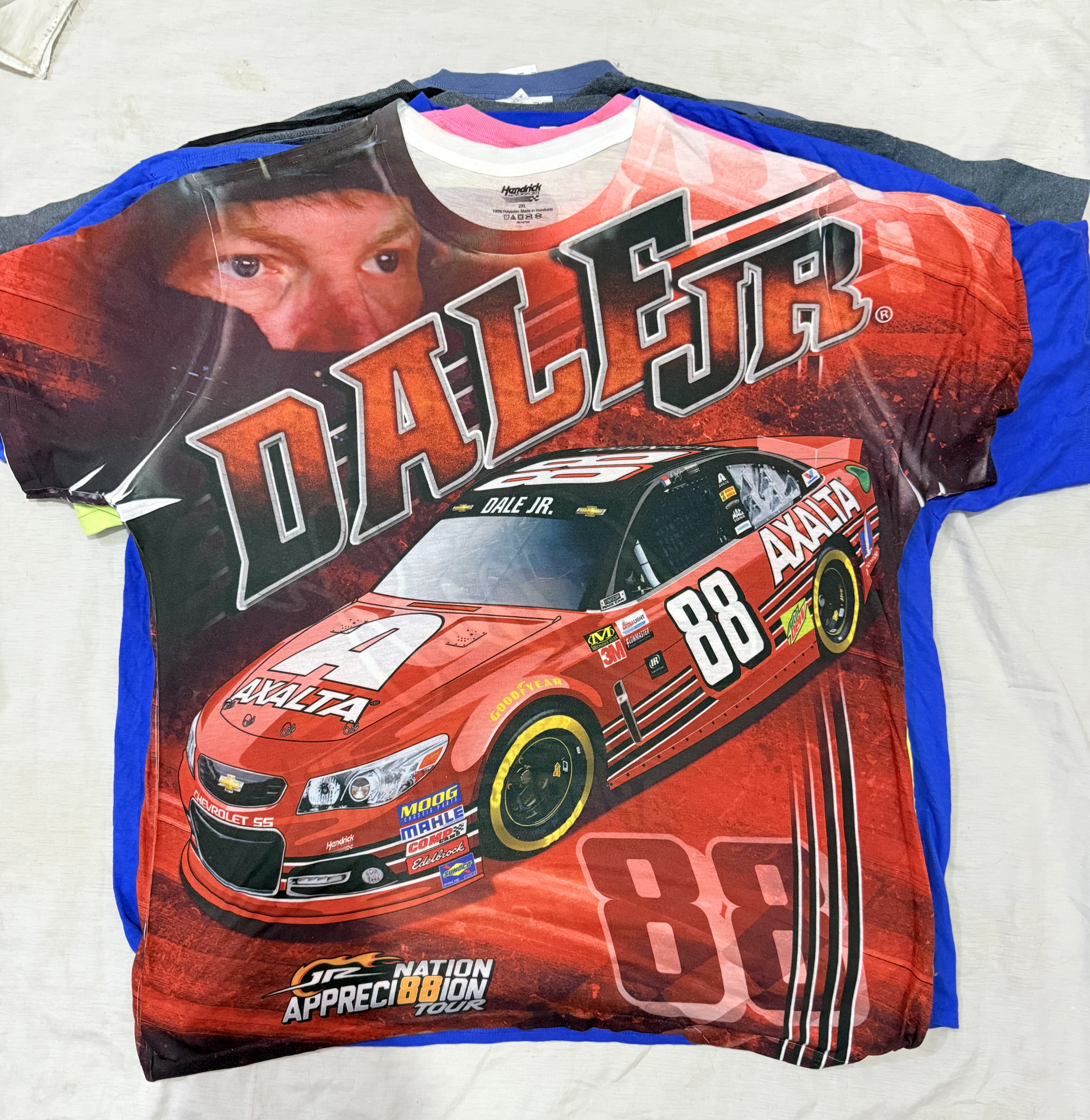 Camisetas de NASCAR 17 piezas