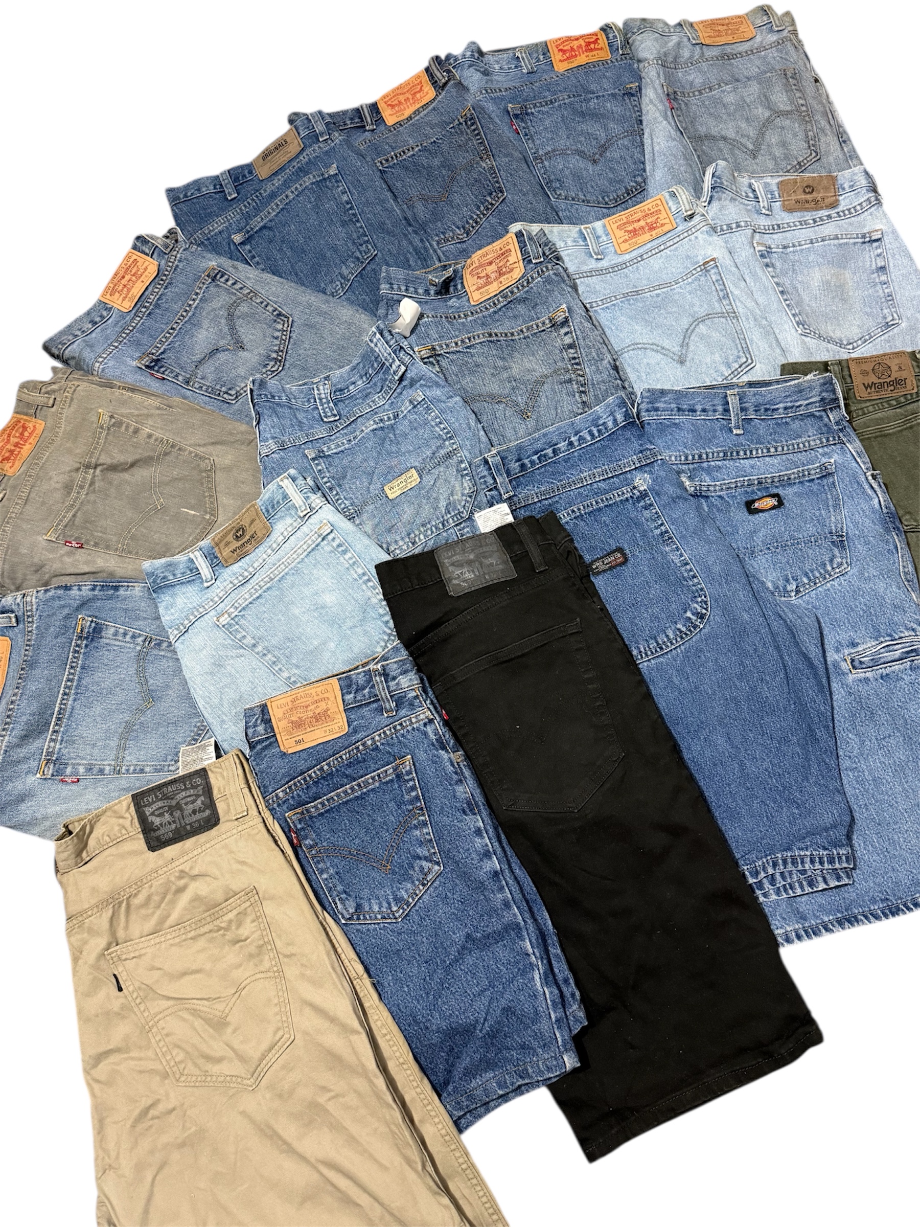 PACK DE SHORTS LEVIS WRANGLER