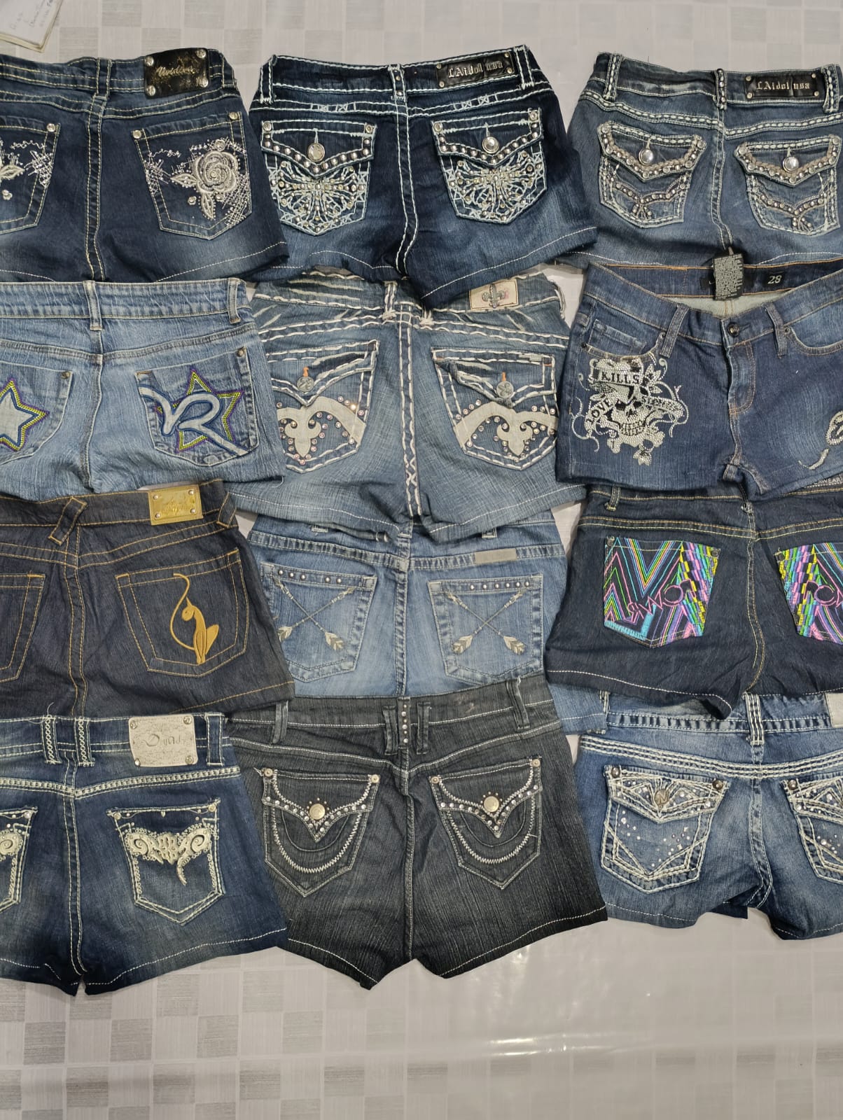 R72 Y2k Ladies Sexy Shorts-14