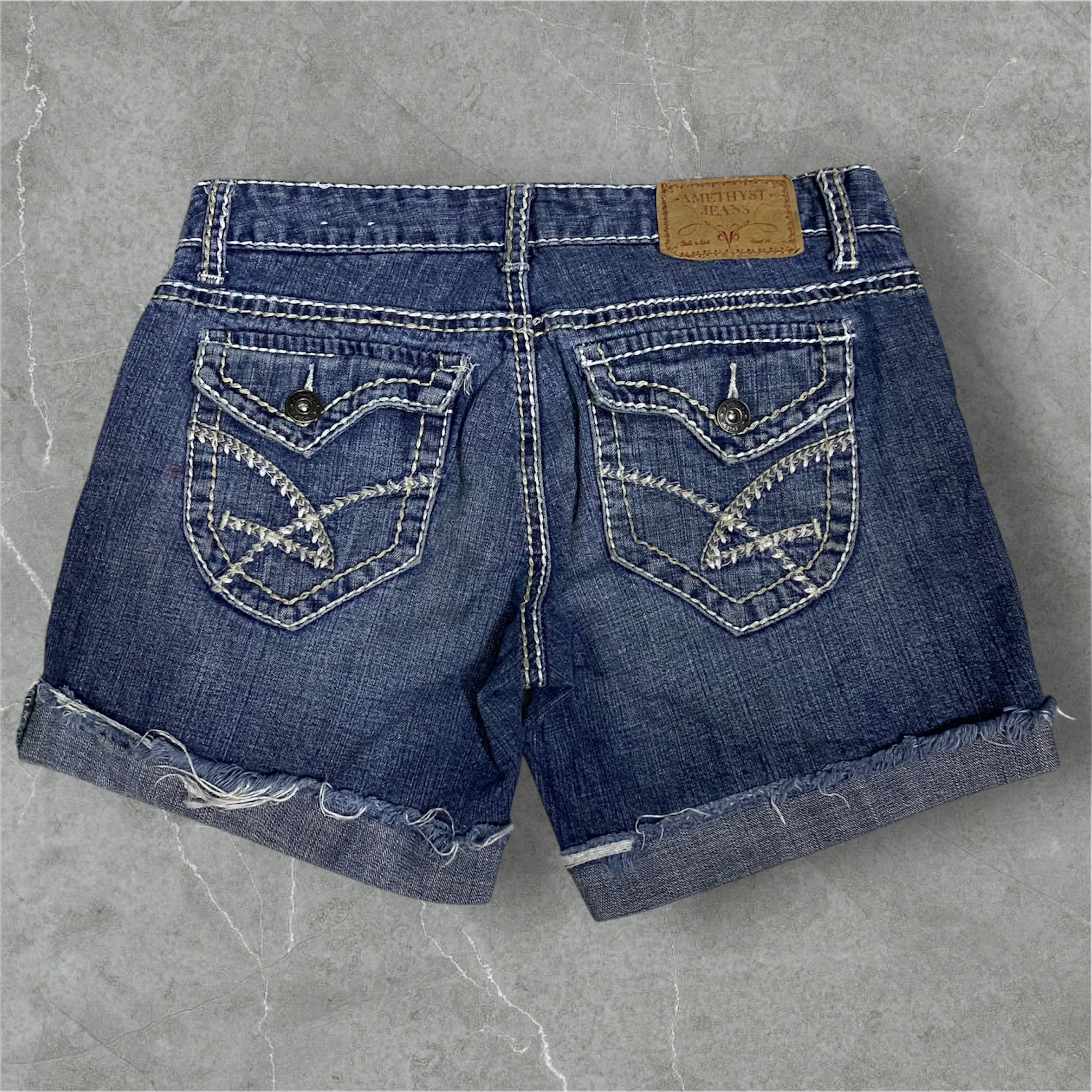 (SM 001) Shorts de denim para mulheres