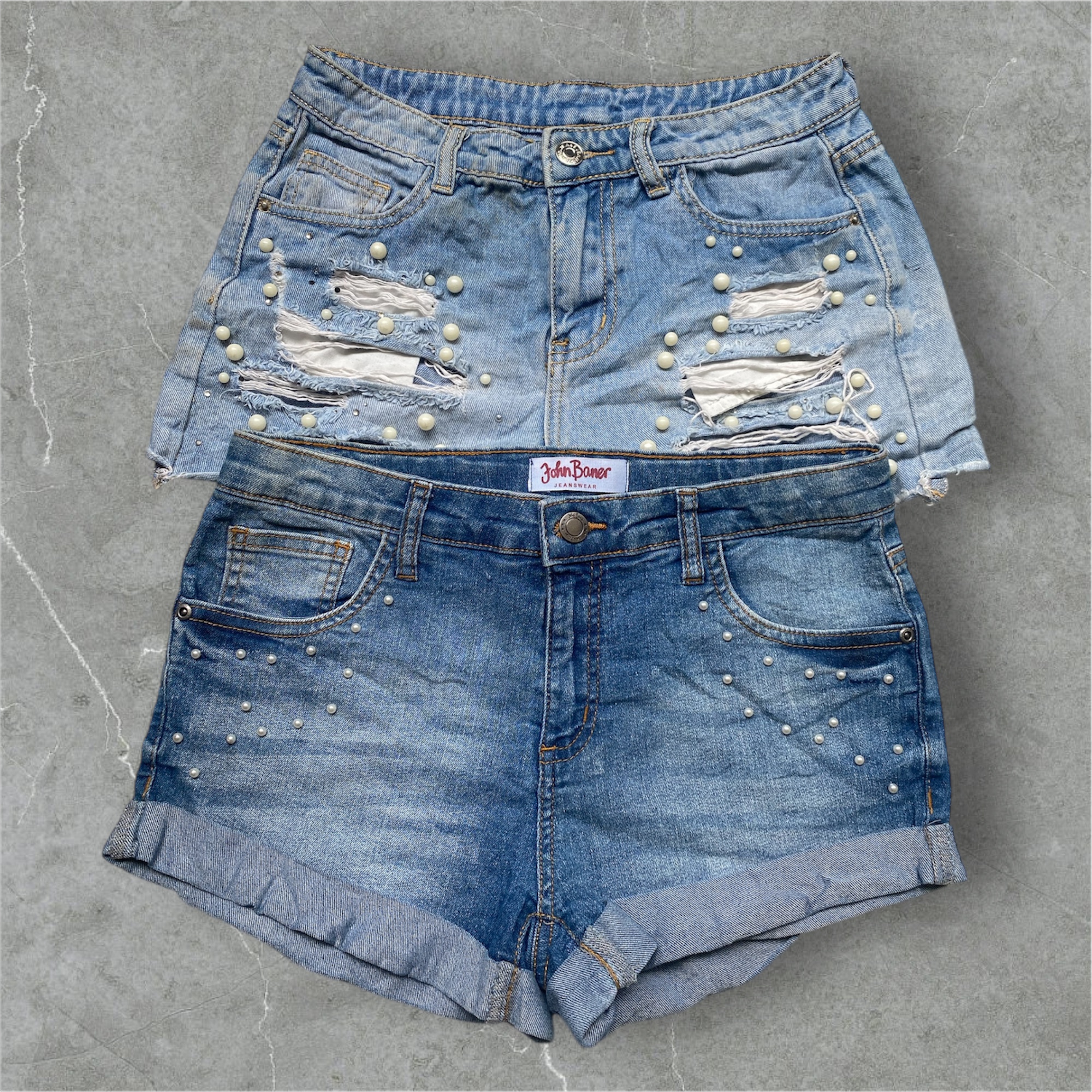 (MS 006) shorts en denim pour femmes