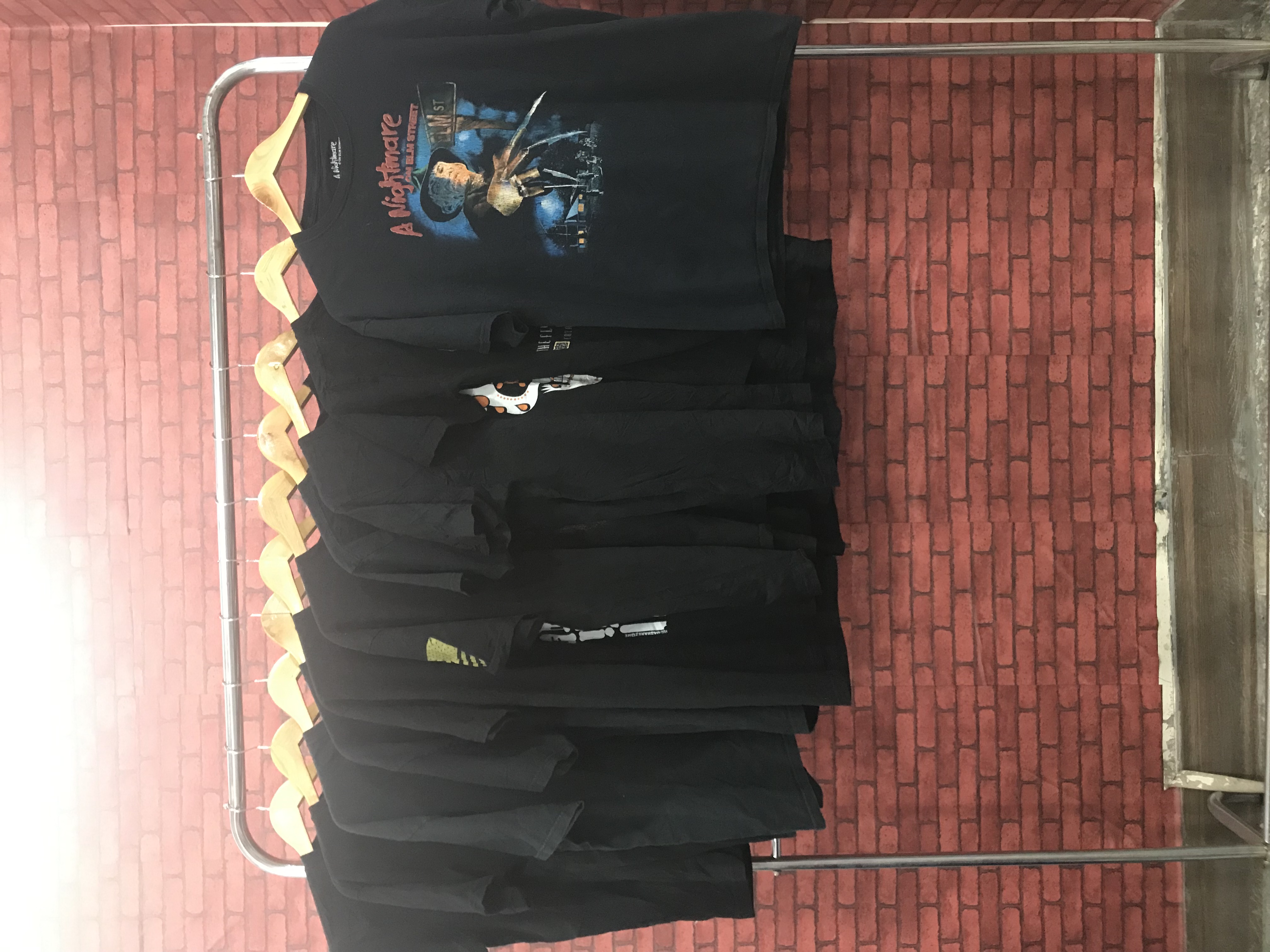 T-shirts d'horreur 10 pcs