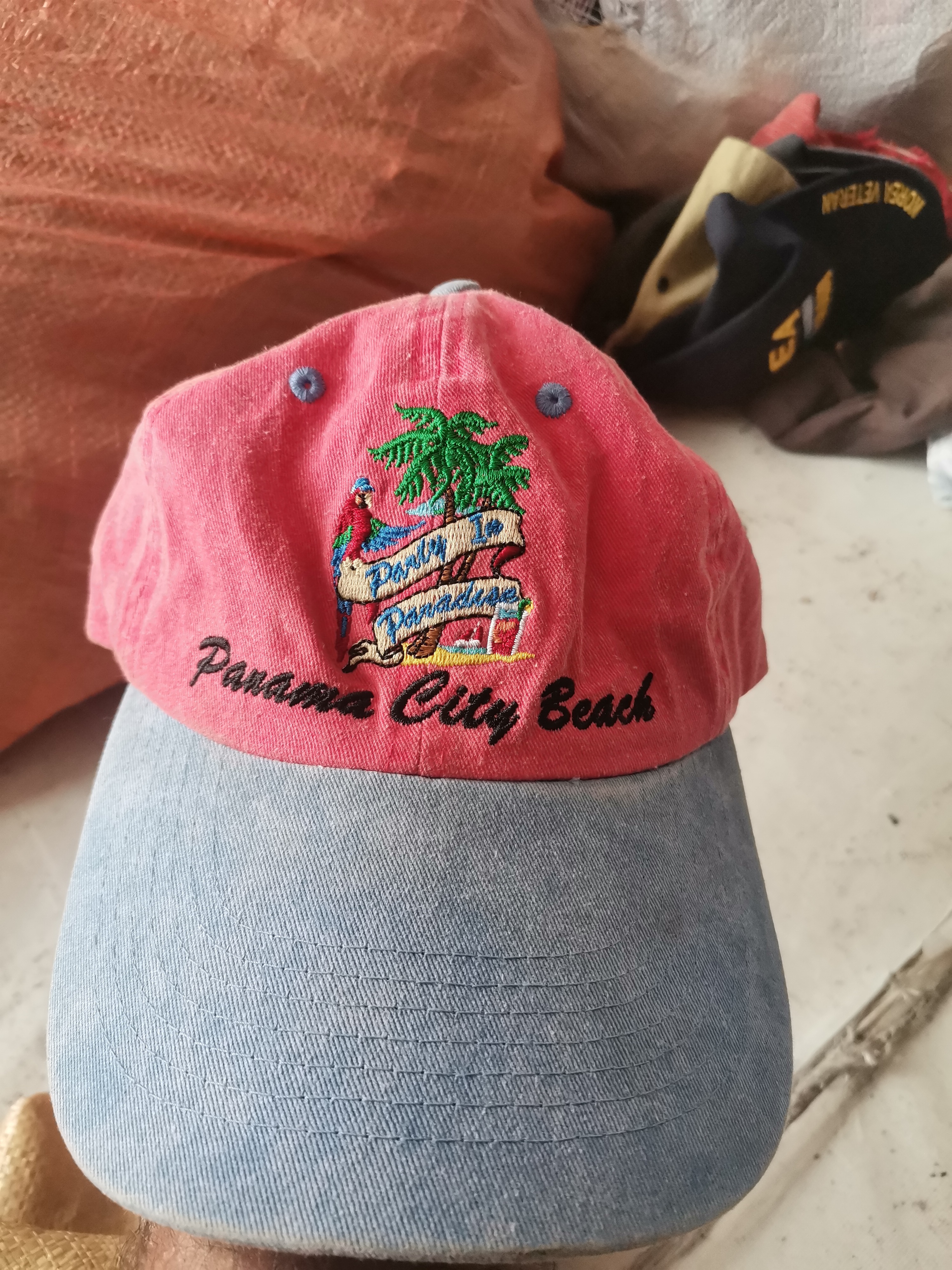 50 pezzi Cappelli Souvenir / Destinazione – USA, Canada, Cappelli da Turista, Cappelli da Baseball Ricamati.