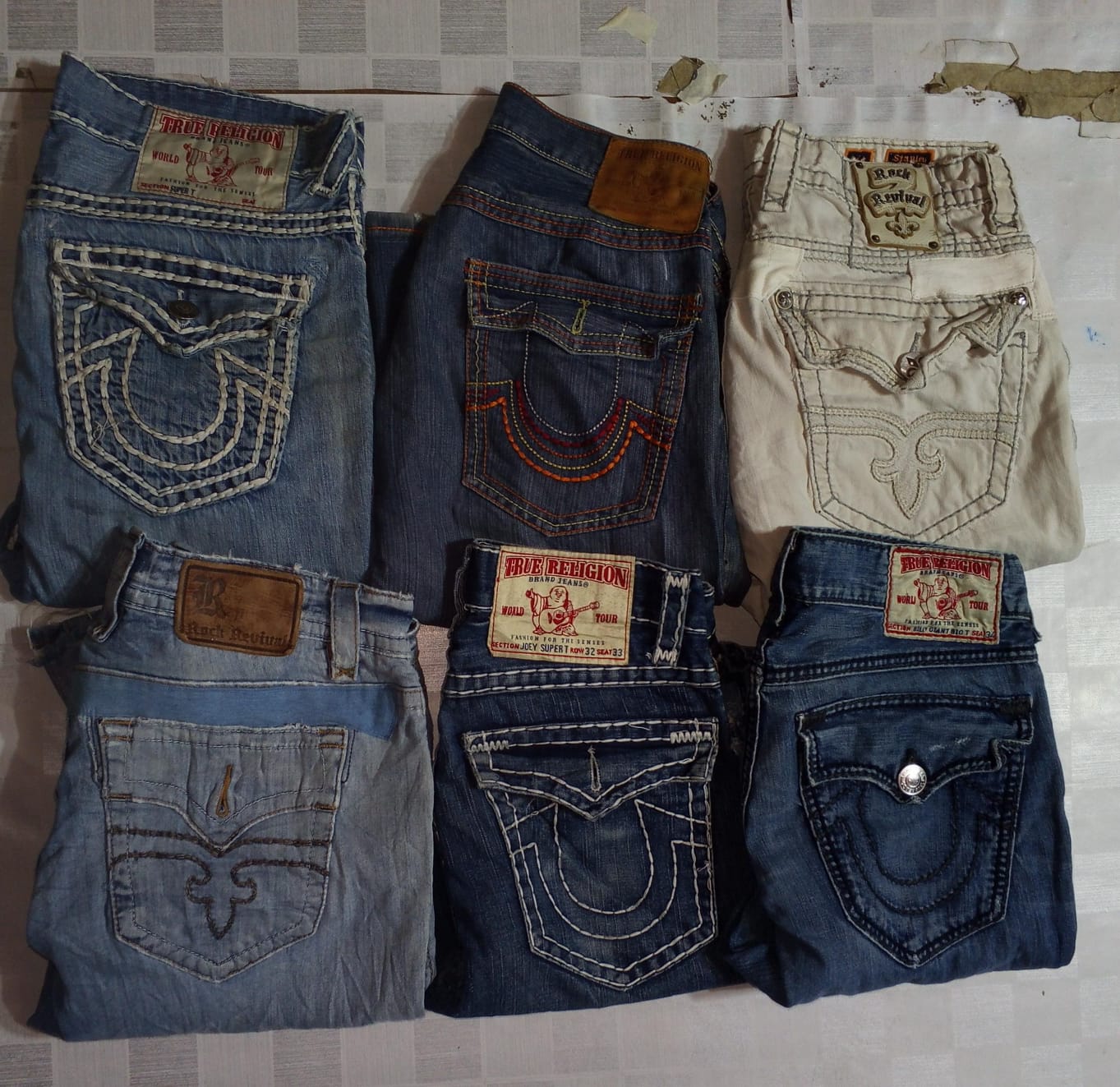 TRUE RELIGION ROCK REVIVAL JEANS (ID 1069)