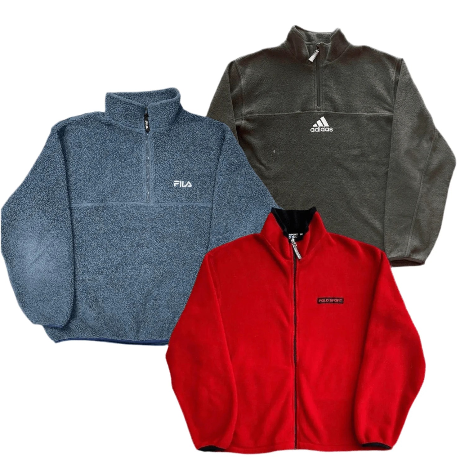 Mixed Branded Fleece 75 pcs ( Shipped from UK)