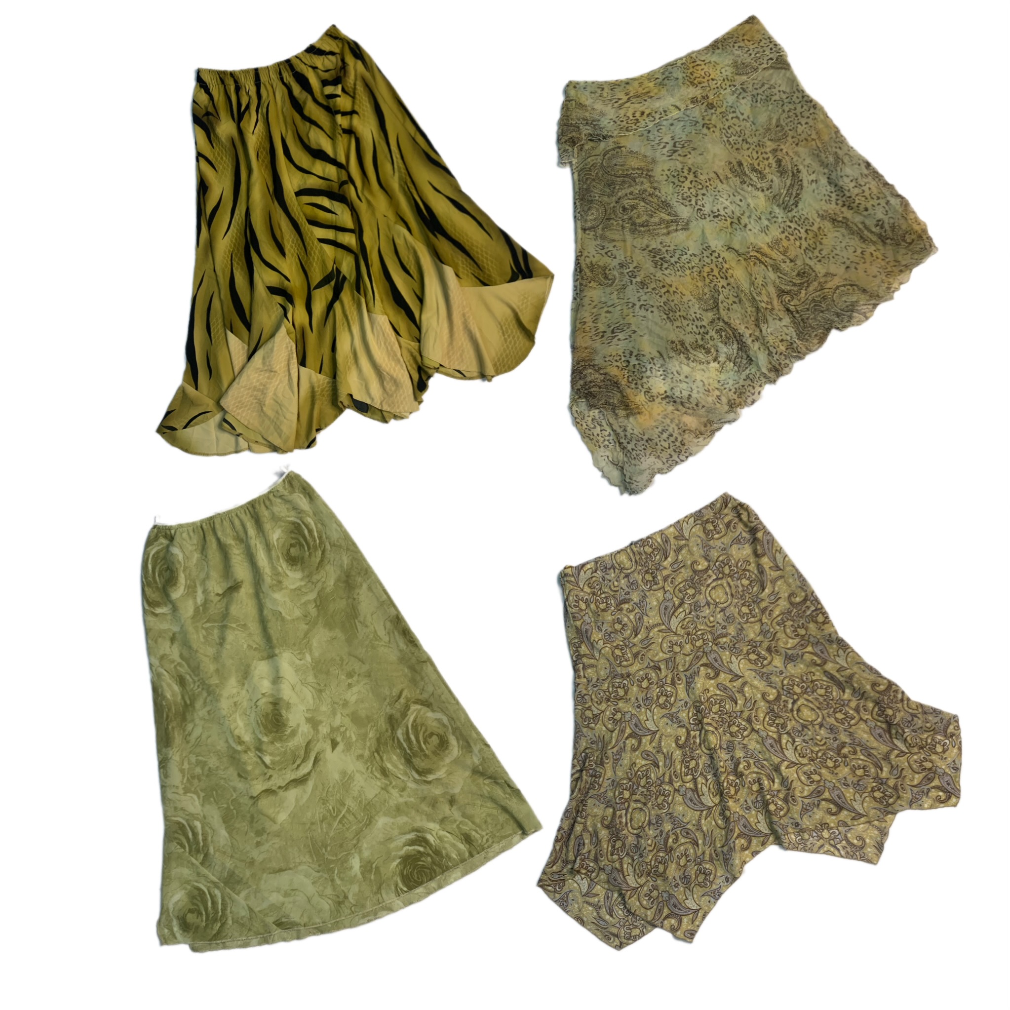Y2K “Soft Girl Era” Printed Summer Skirts